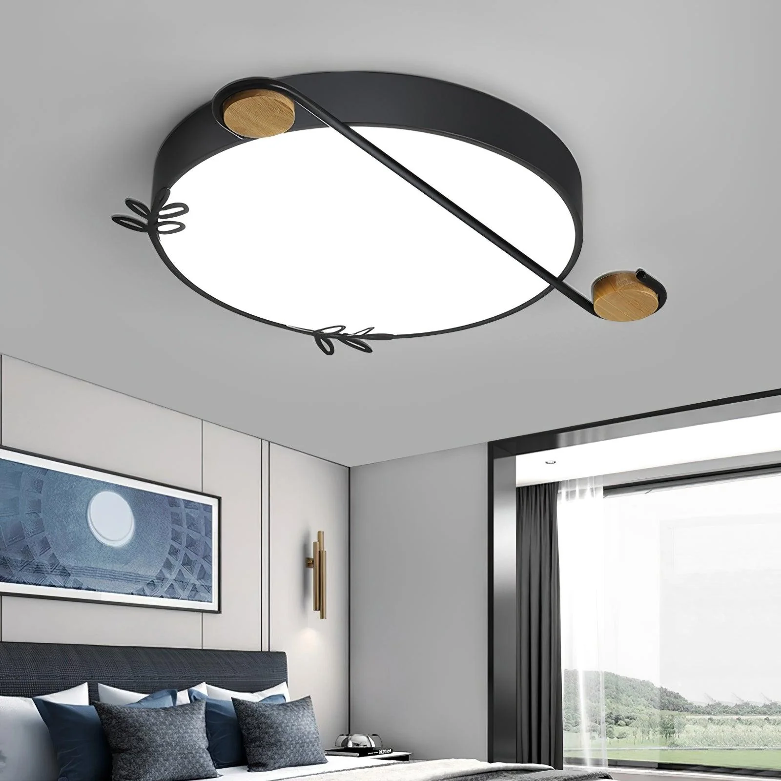 Musical Note Round Ceiling Lamp - Image 4