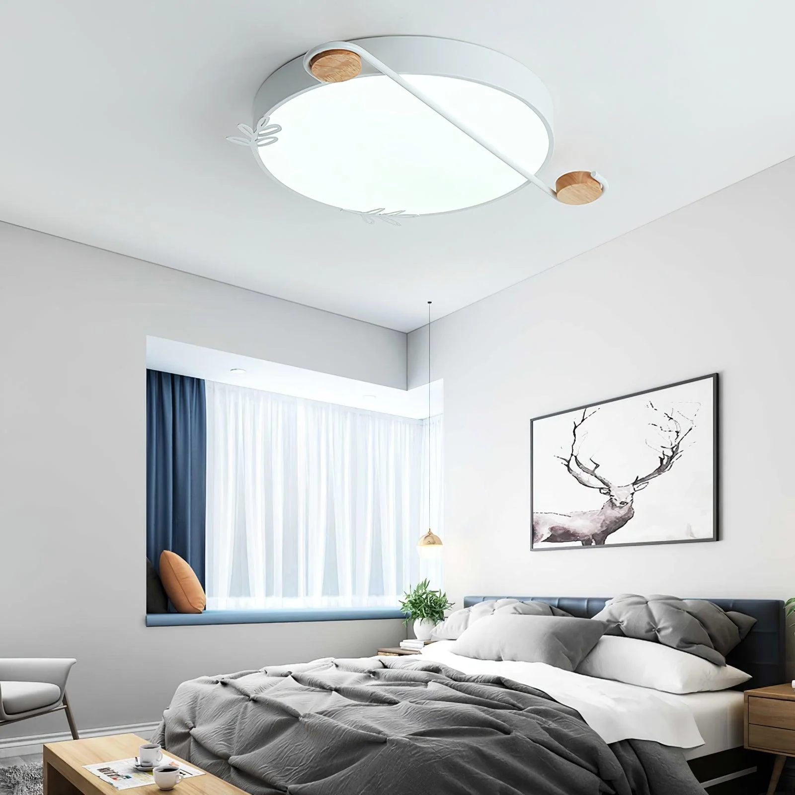 Musical Note Round Ceiling Lamp - Image 8