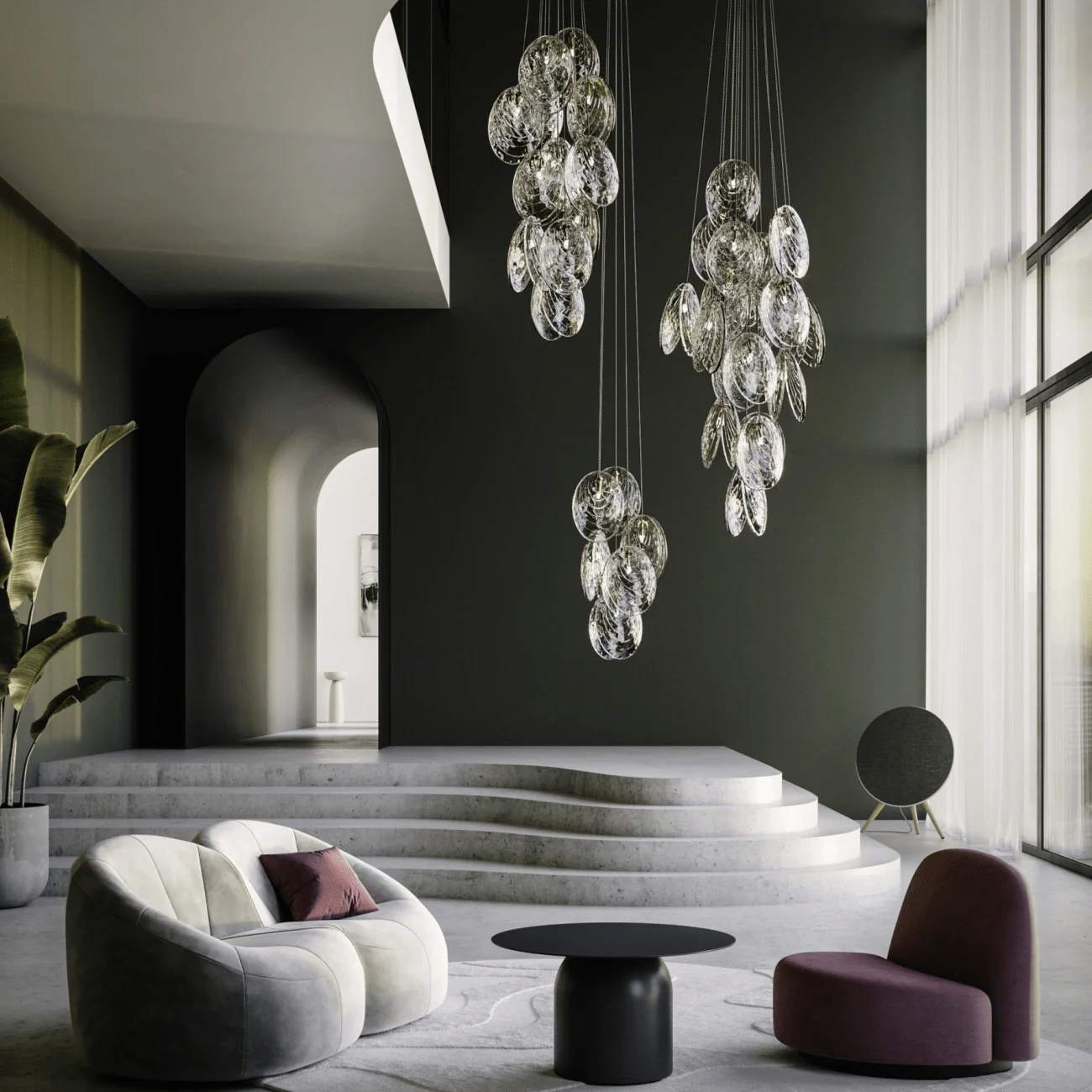 Mussels Cluster Chandelier - Image 5