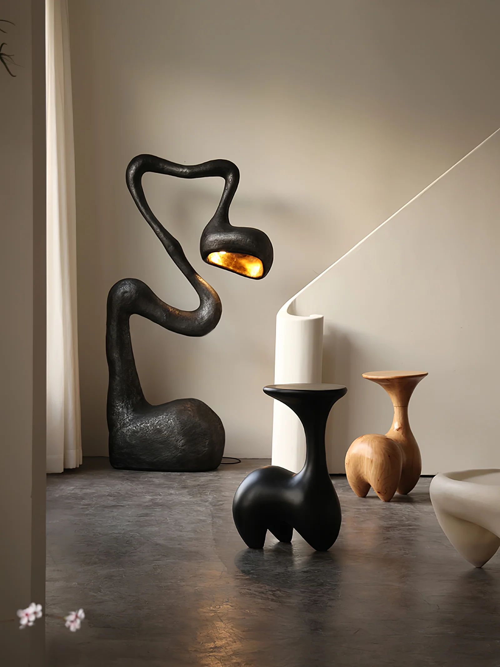 Myrrh Sculpture Floor Lamp - Image 36