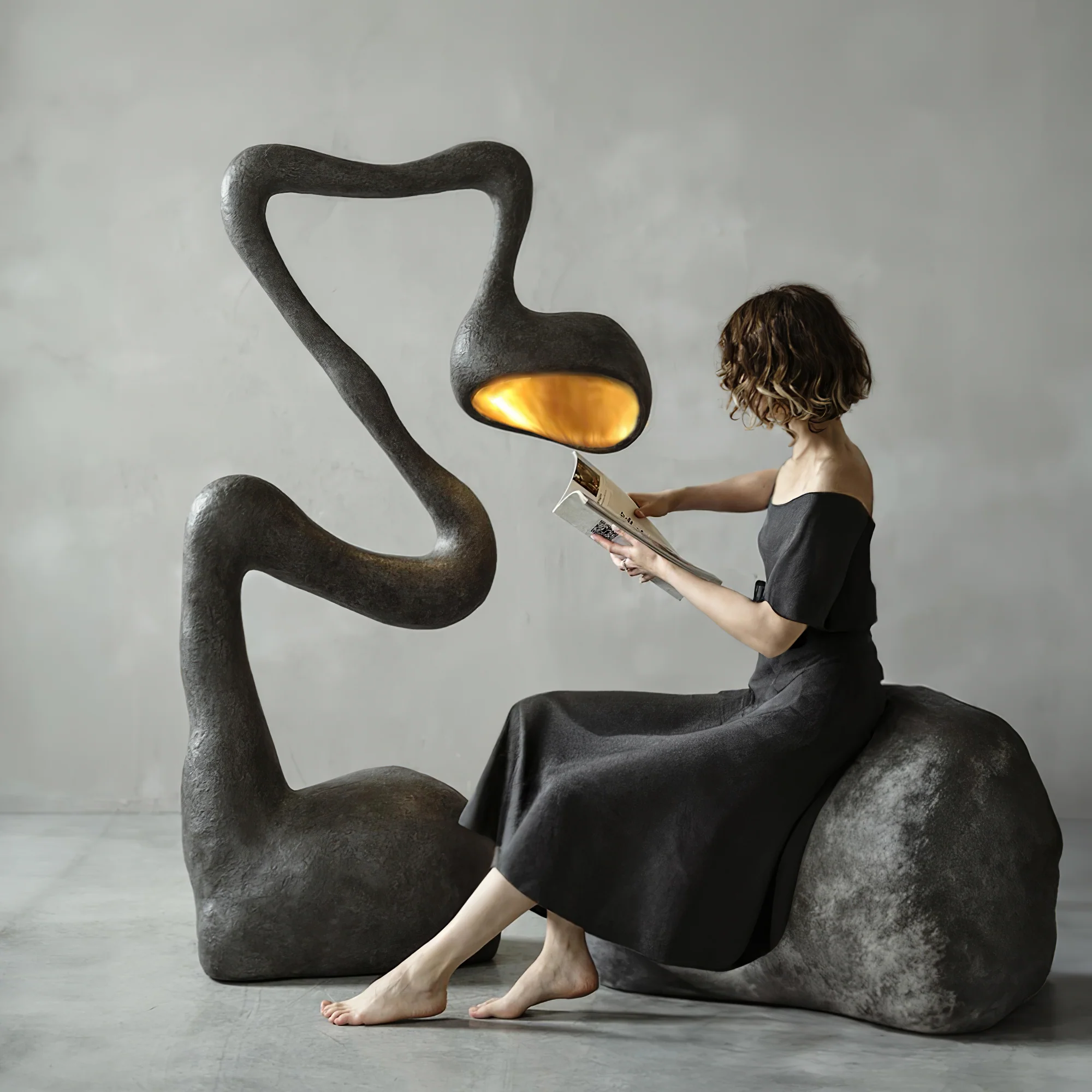 Myrrh Sculpture Floor Lamp - Image 49