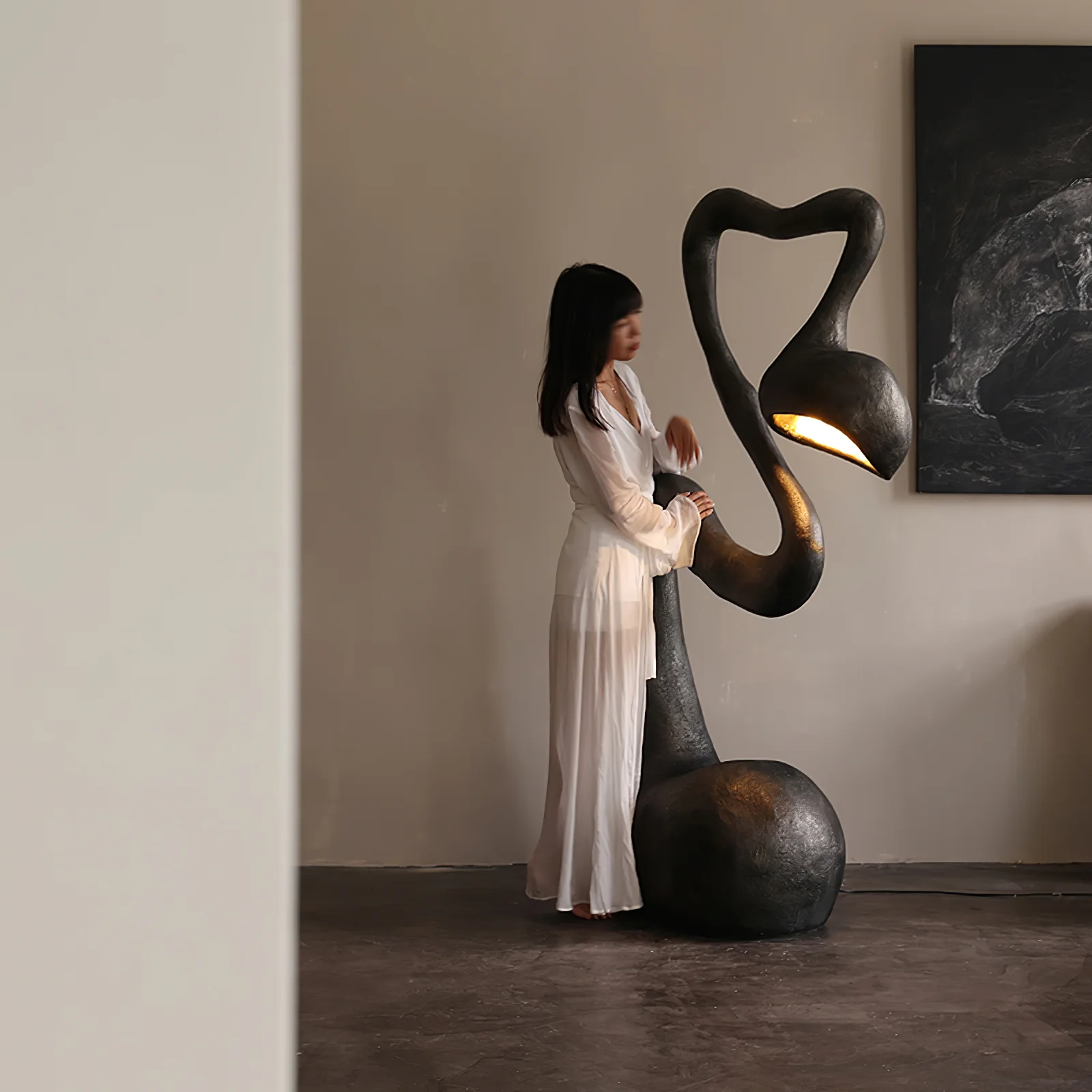 Myrrh Sculpture Floor Lamp - Image 6