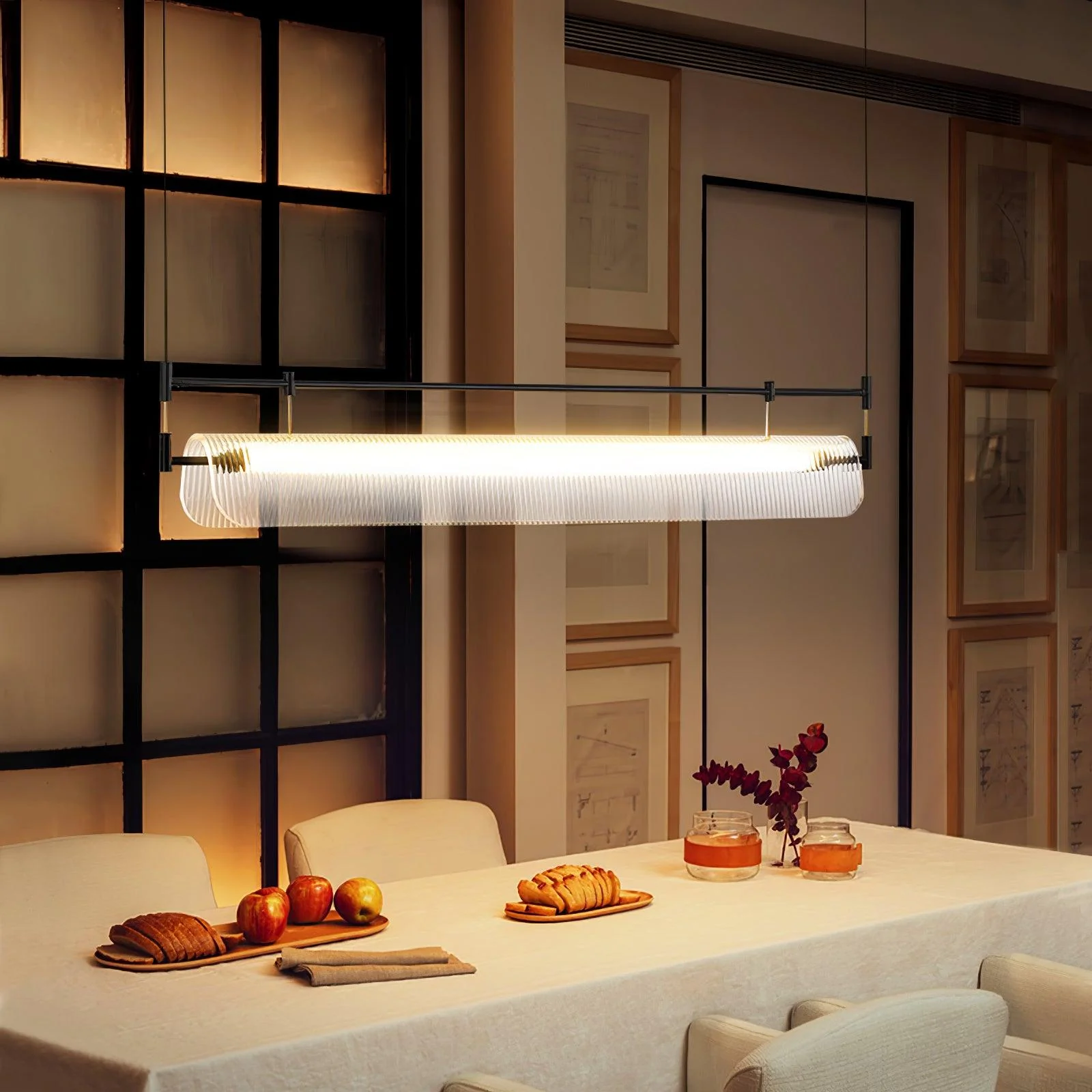 Linear Strip Chandelier - Image 18