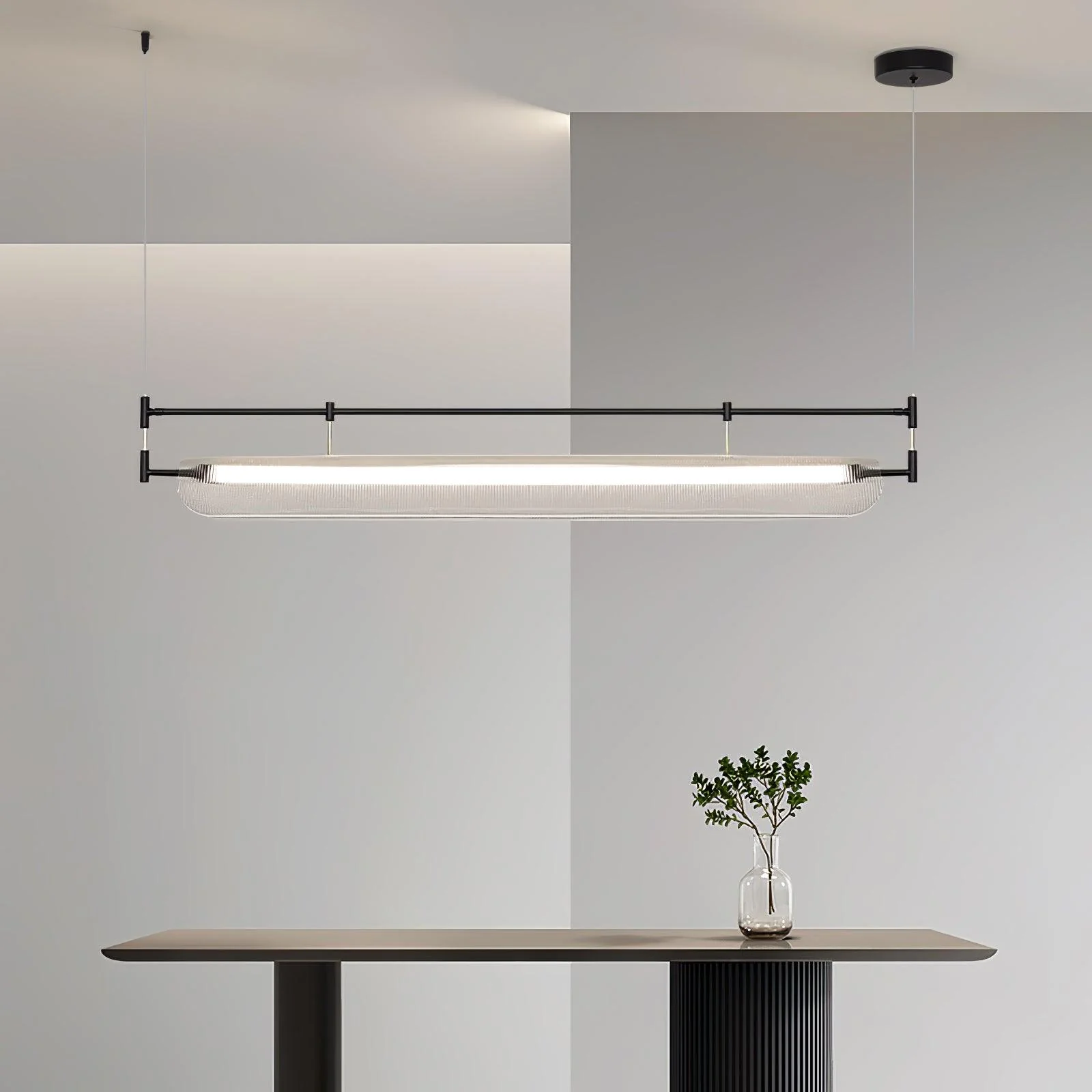 Linear Strip Chandelier - Image 26