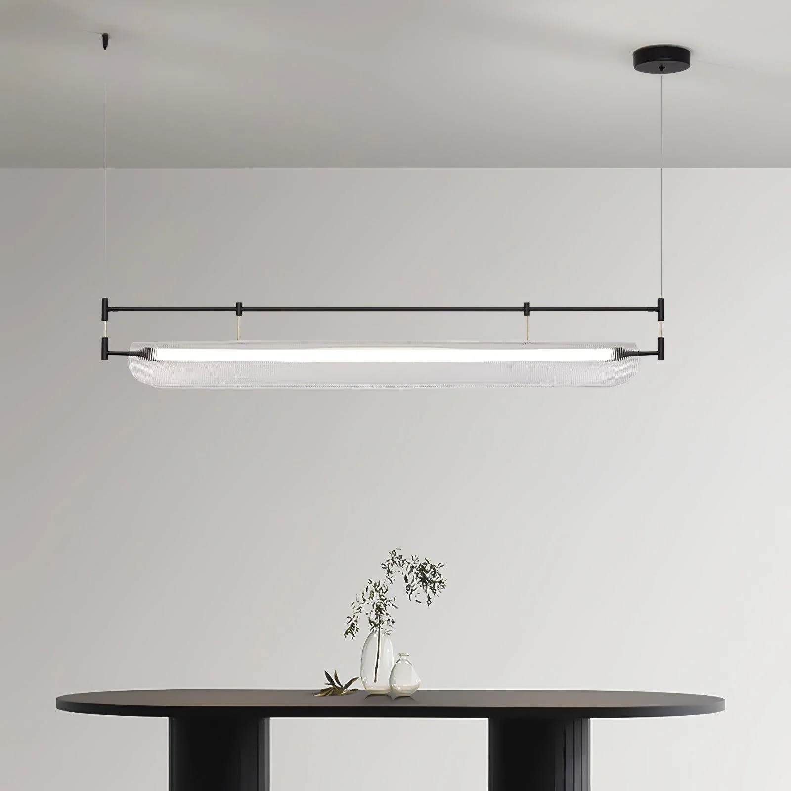 Linear Strip Chandelier - Image 28
