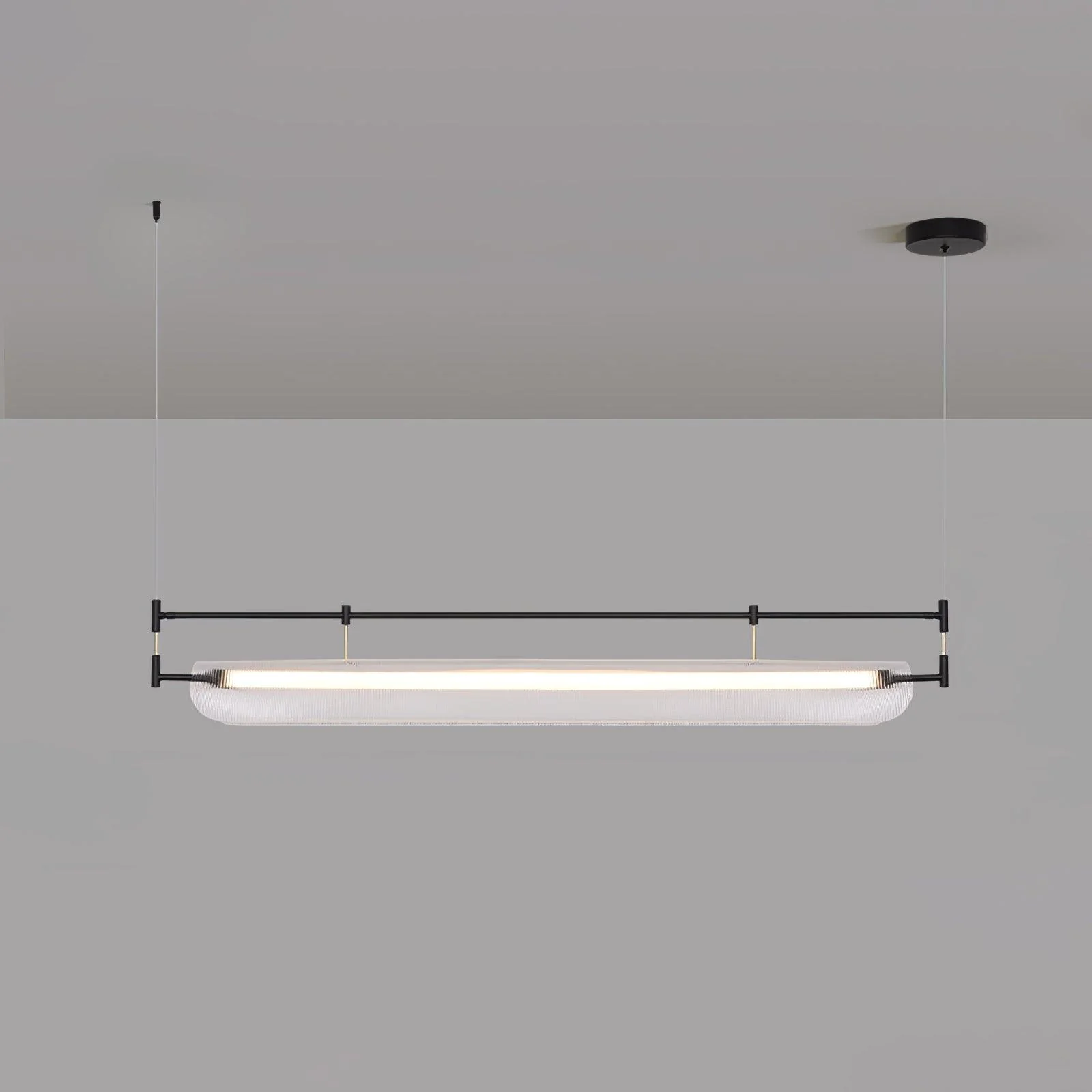 Linear Strip Chandelier - Image 34