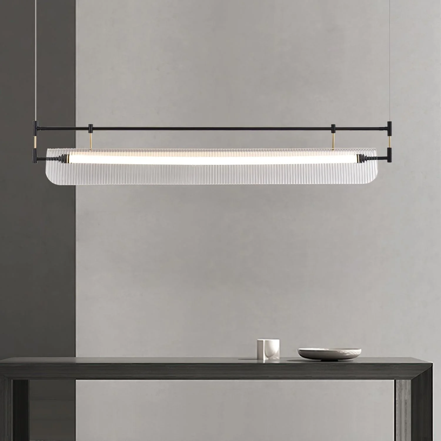 Linear Strip Chandelier - Image 36