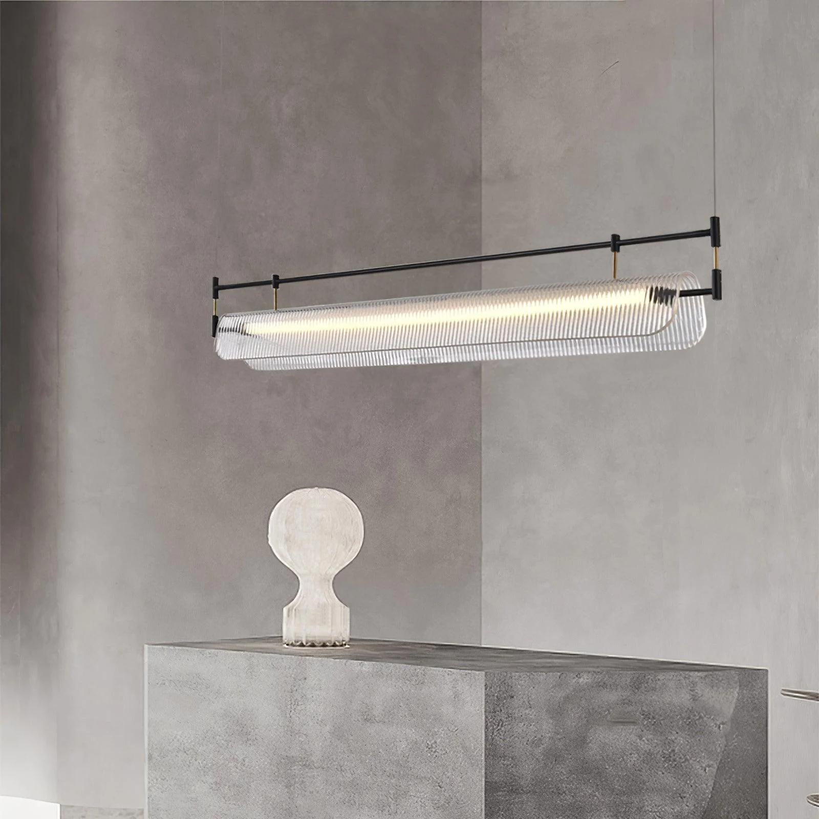 Linear Strip Chandelier - Image 41