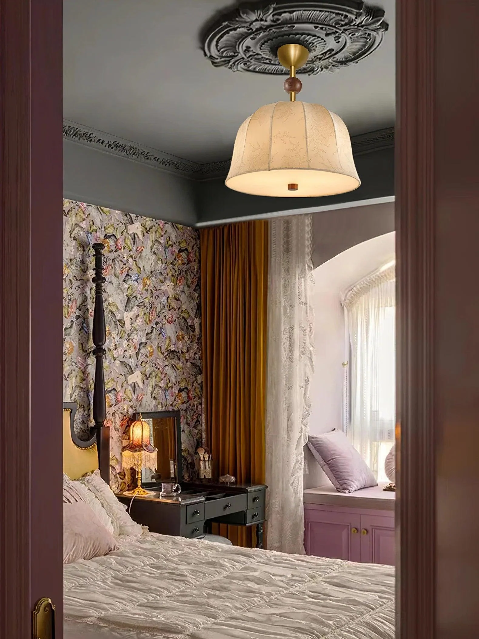 Nanyang Retro Ceiling Lamp - Image 10