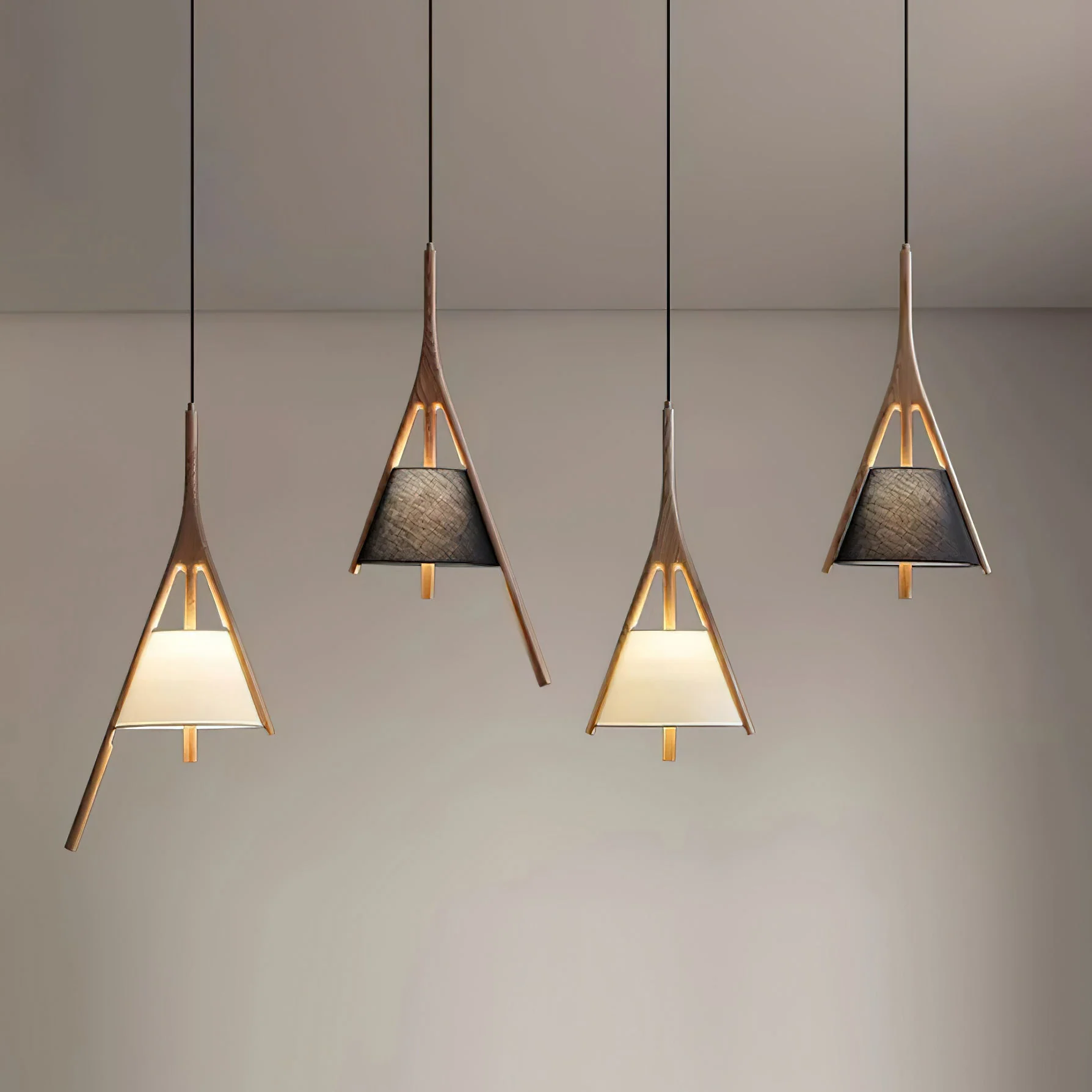 Nanzhi Wood Pendant Lamp - Image 31