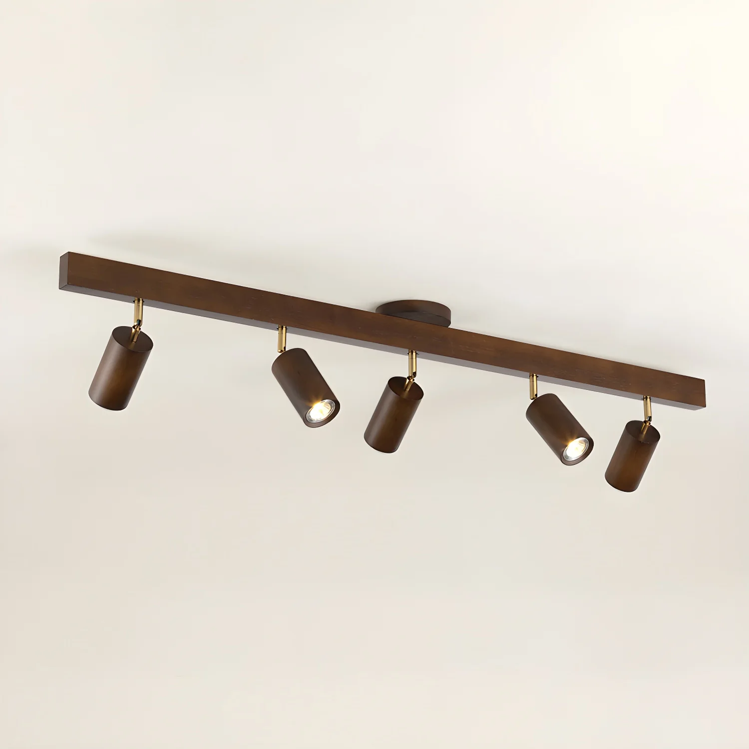 Natural Wood Beam Spotlight Light - Image 34