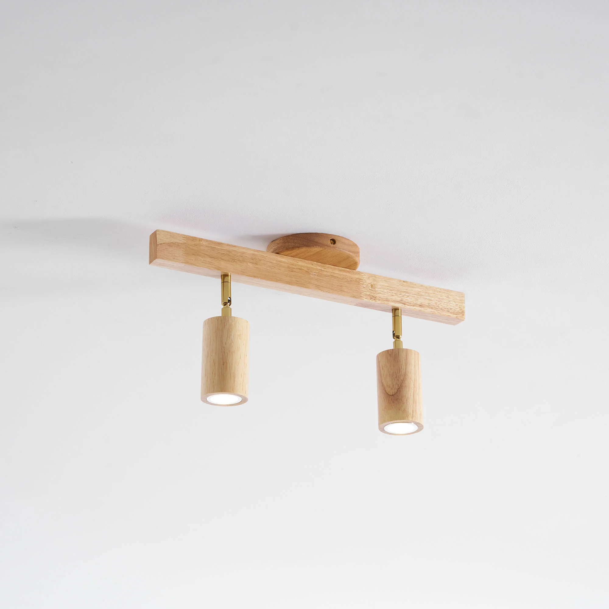 Natural Wood Beam Spotlight Light - Image 47