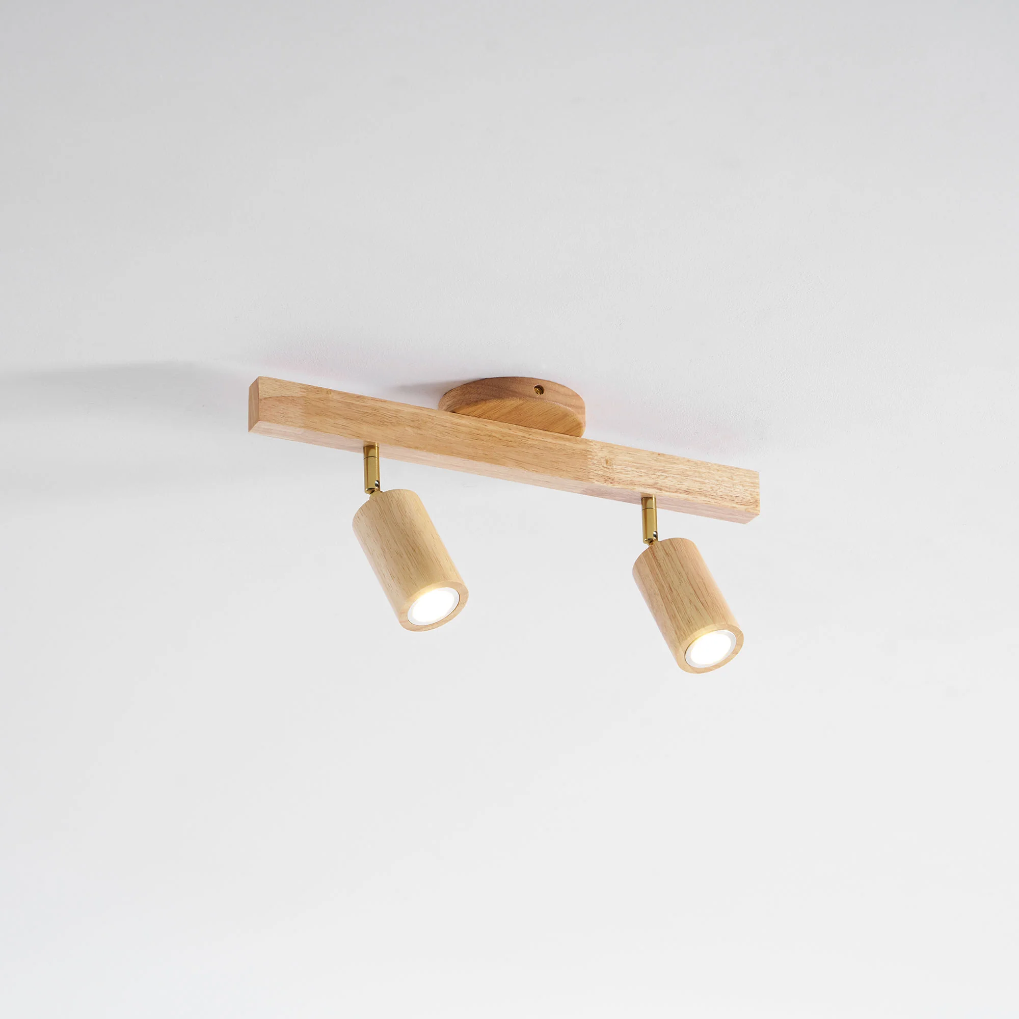 Natural Wood Beam Spotlight Light - Image 49
