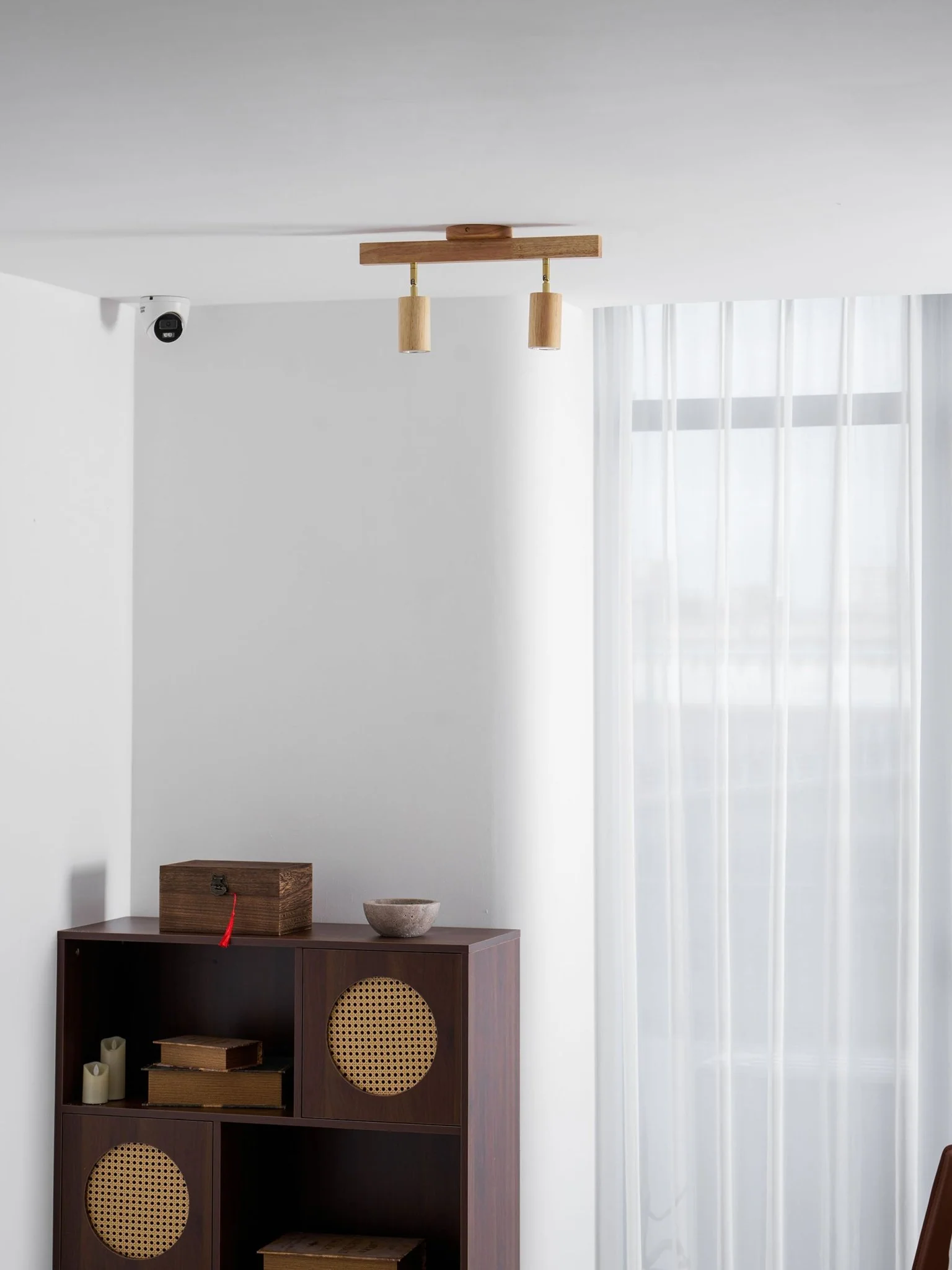 Natural Wood Beam Spotlight Light - Image 53