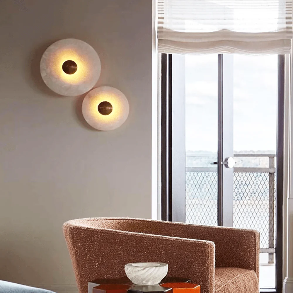 Nayra Alabaster Wall Lamp - Image 3