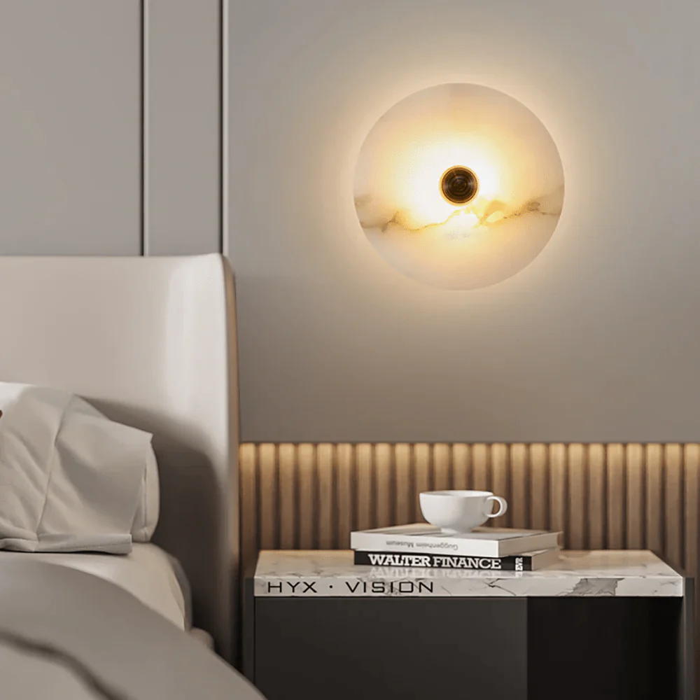 Nayra Alabaster Wall Lamp - Image 4