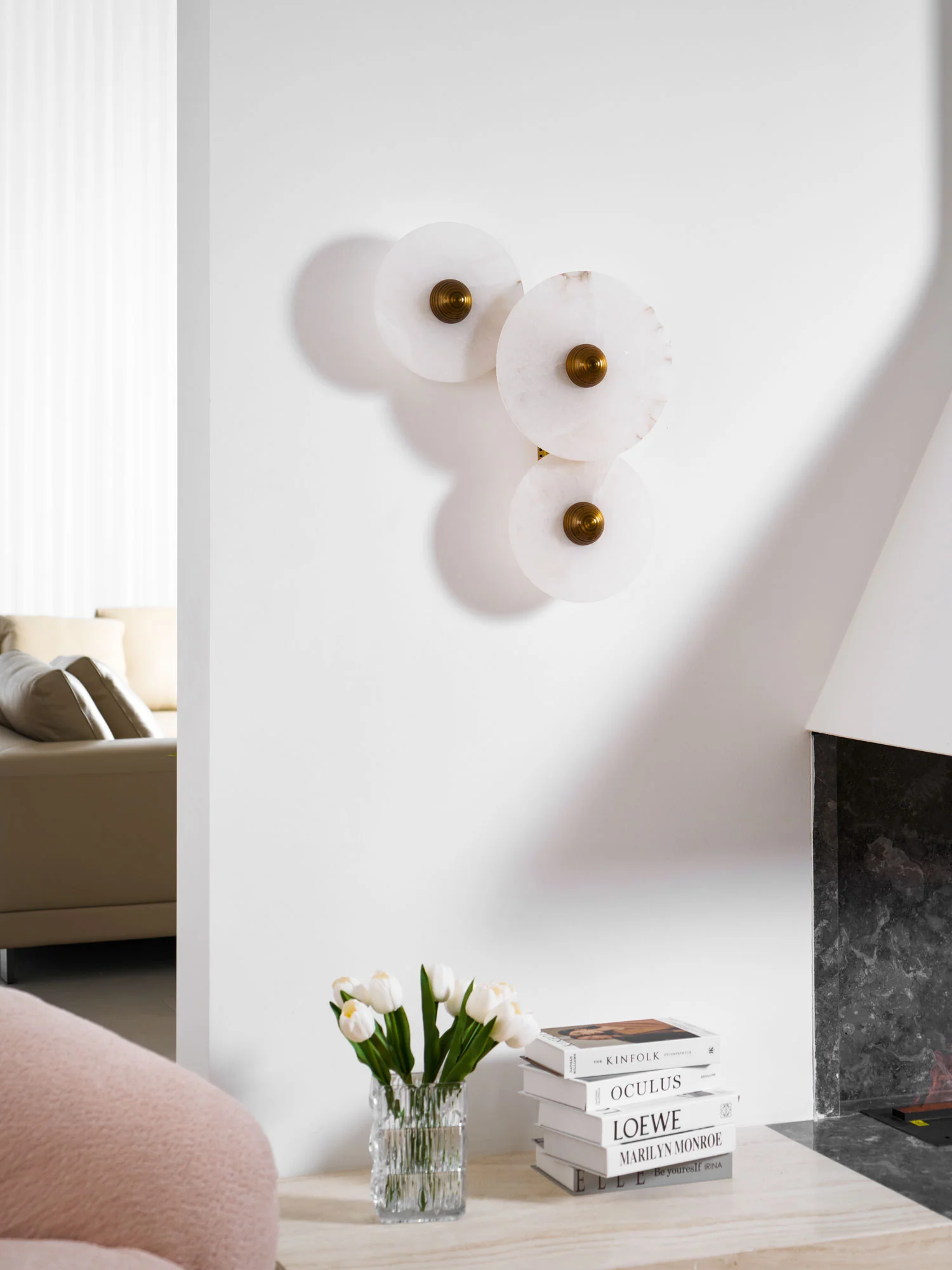 Nayra Alabaster Wall Lamp - Image 76