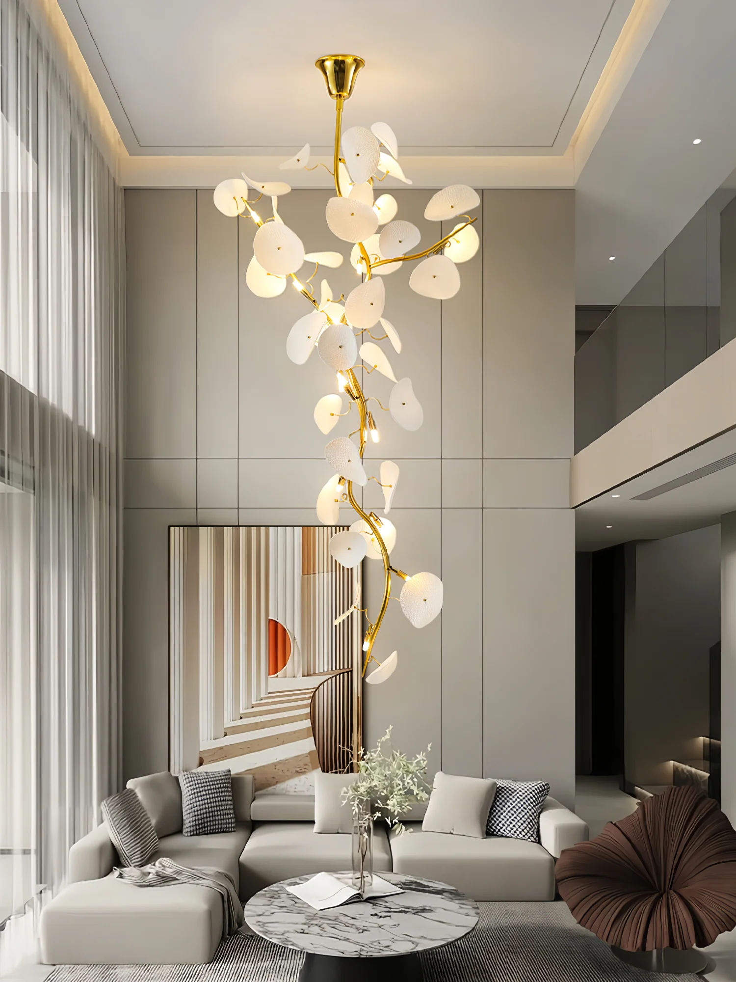 Nebula Petal Chandelier - Image 17