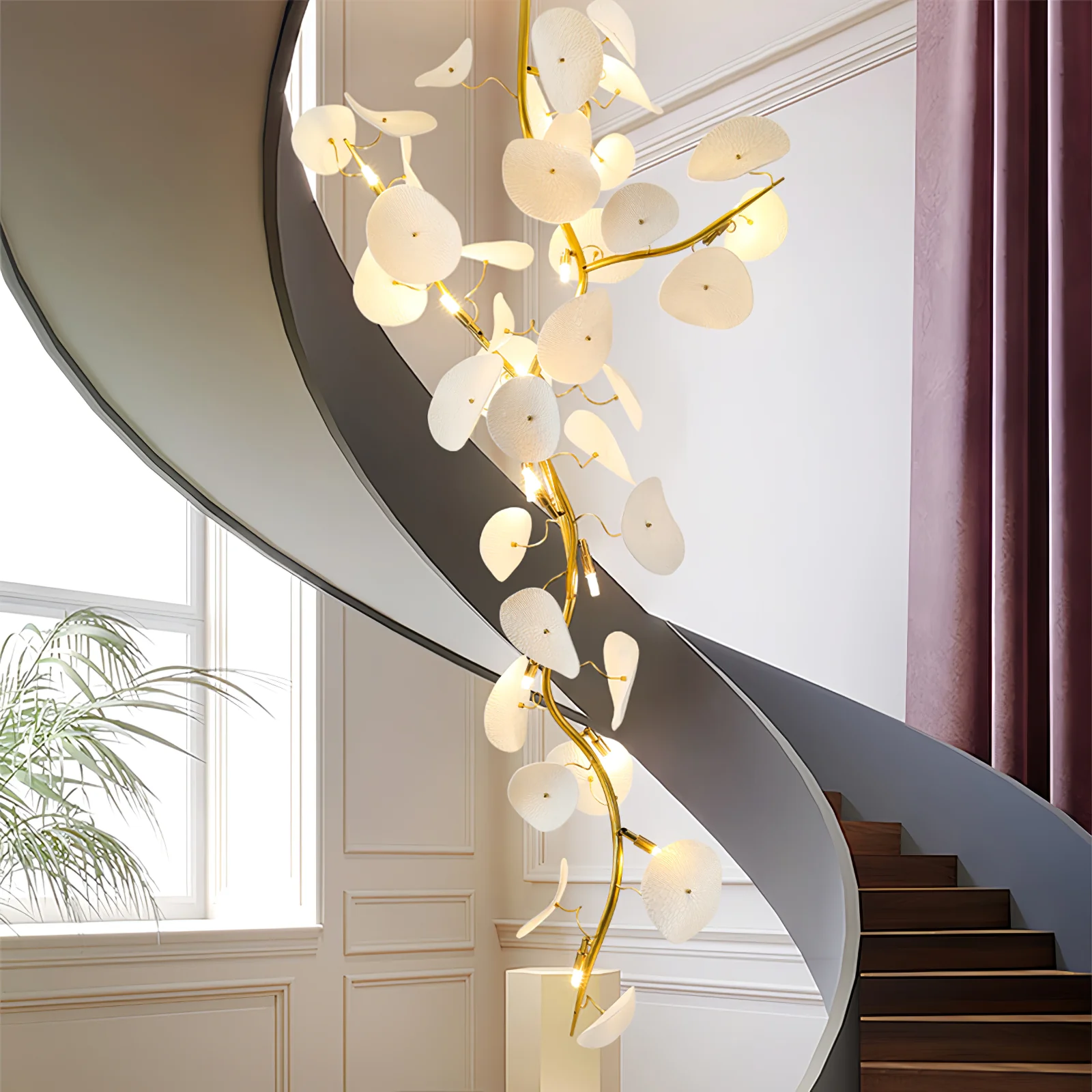 Nebula Petal Chandelier - Image 21