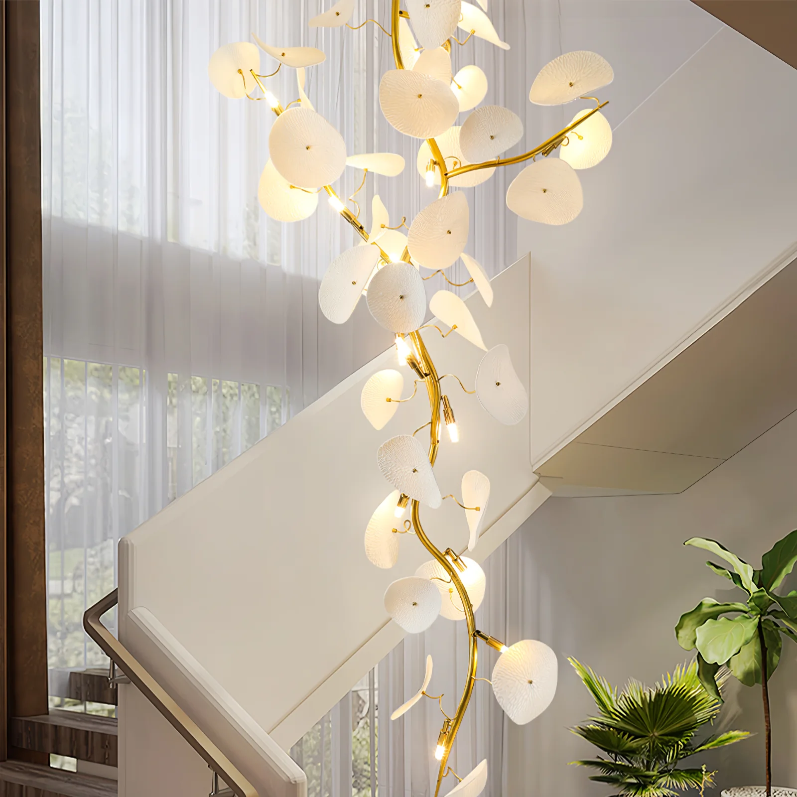 Nebula Petal Chandelier - Image 22