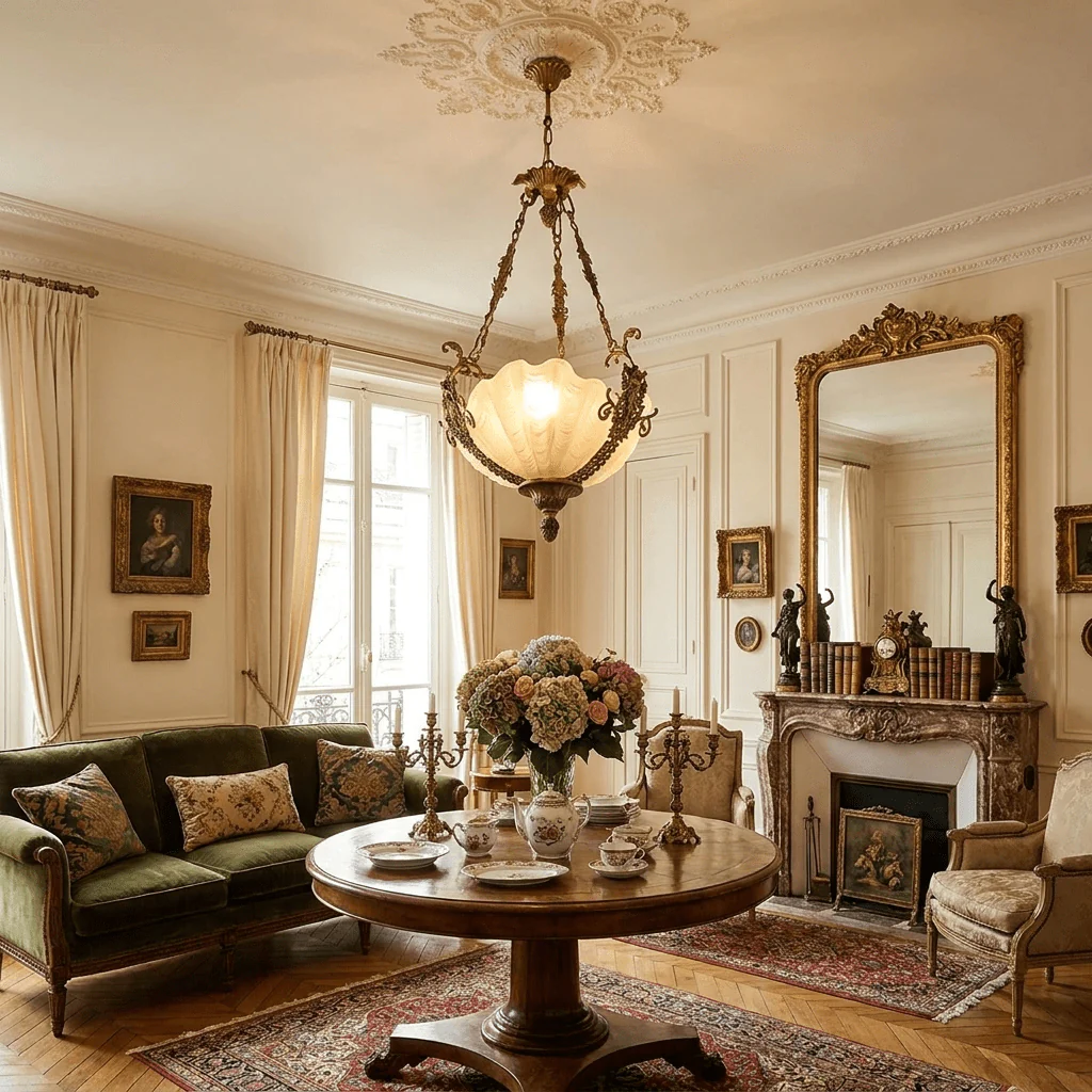 Nerina Brass Chandelier - Image 6