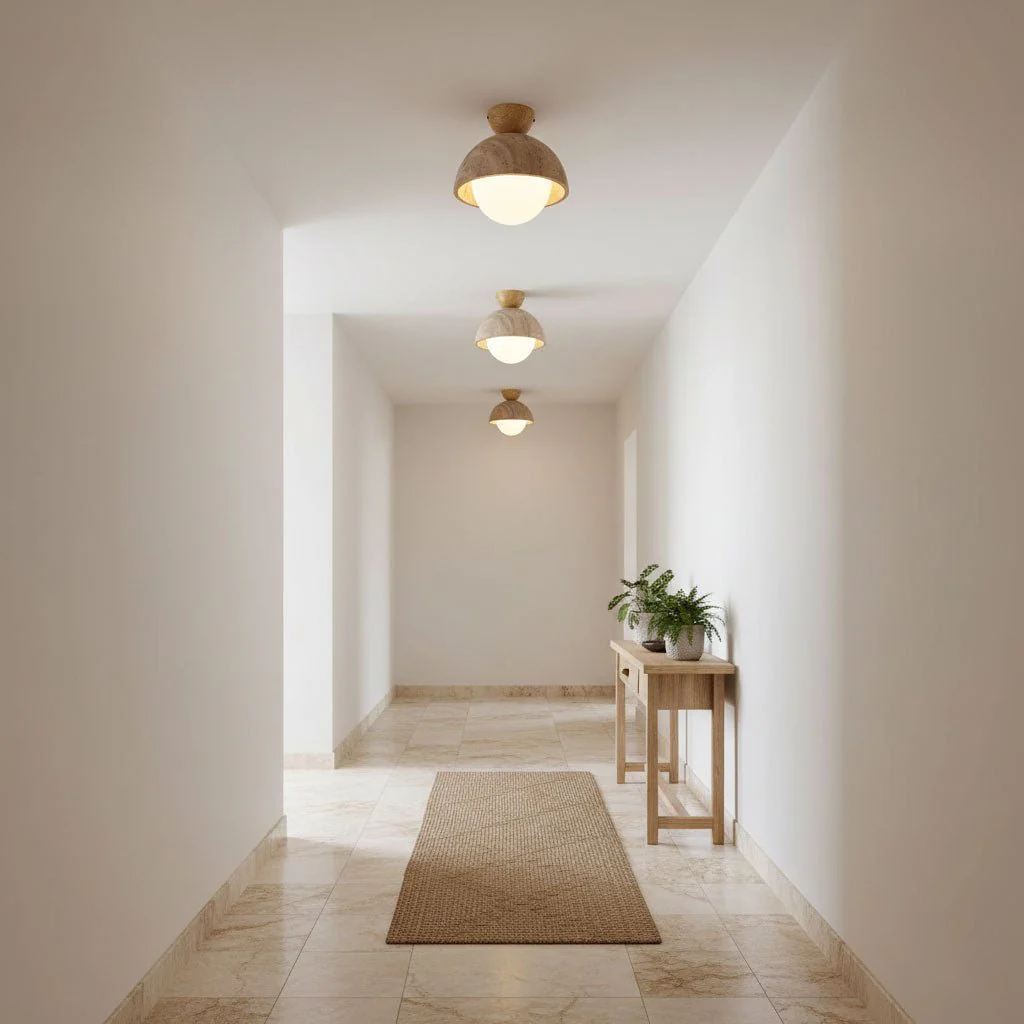 Nerio Travertine Ceiling Light - Image 3