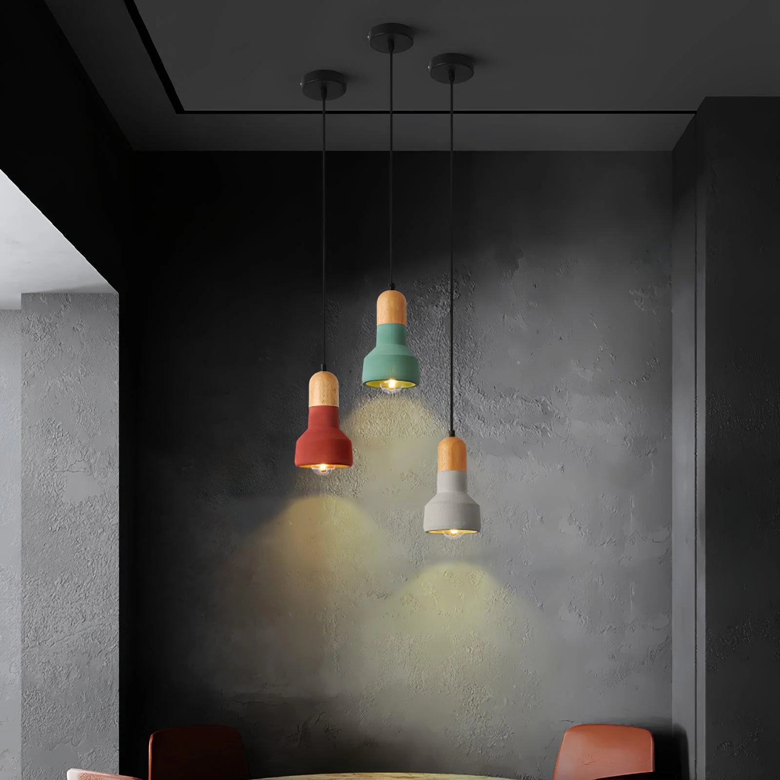 Nessa Wood Pendant Light - Image 8