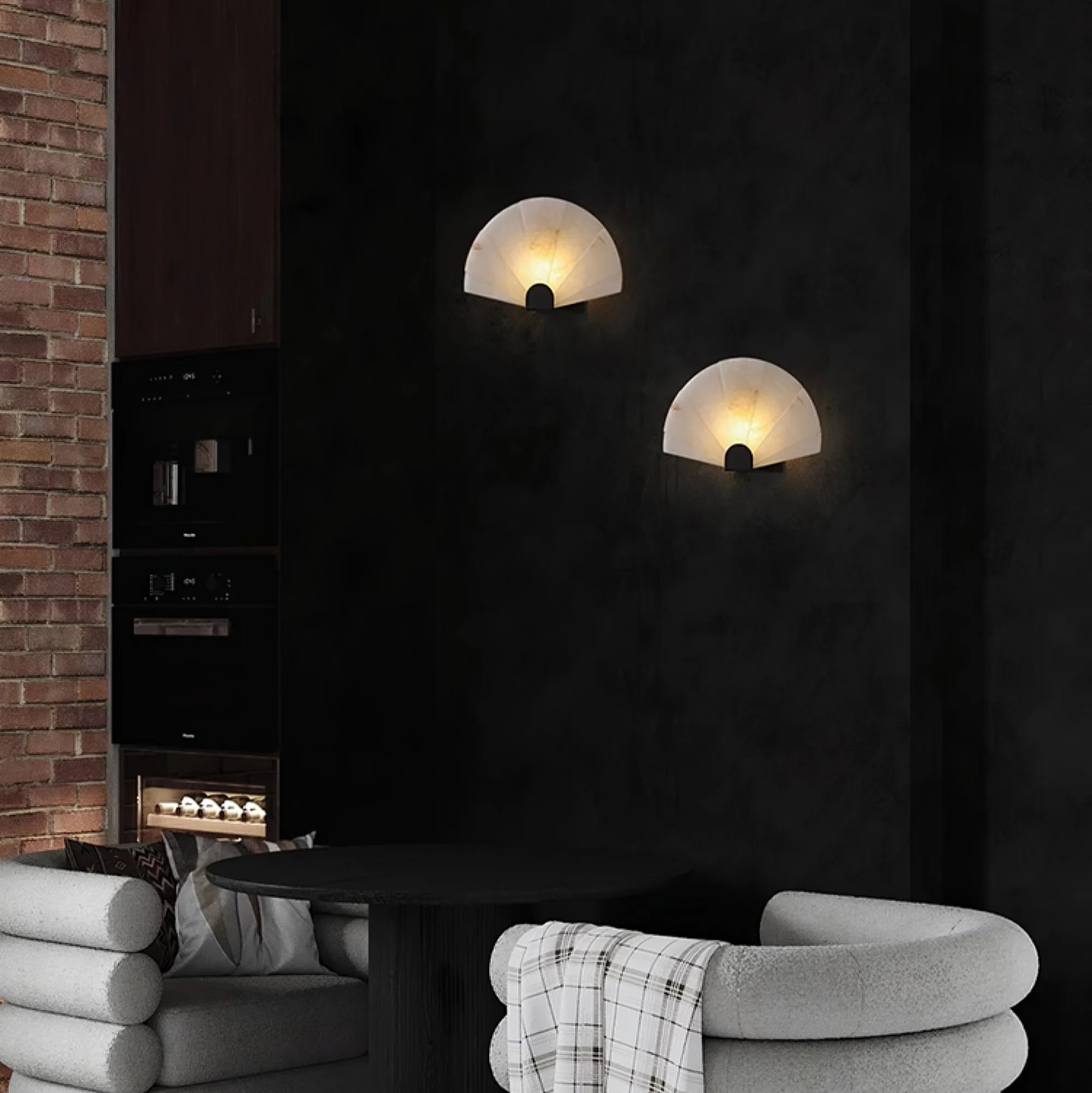 Nevora Alabaster Wall Lamp - Image 8