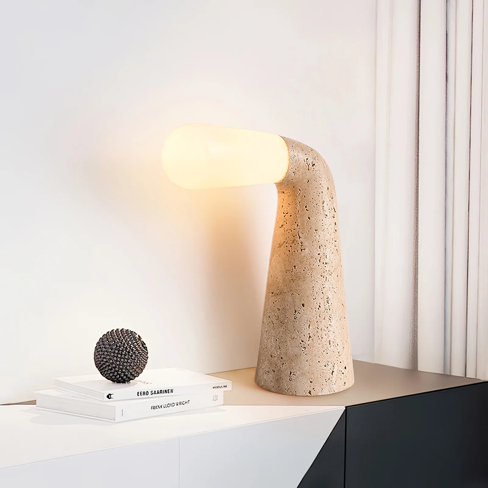 Nilo Travertine Table Lamp - Image 2