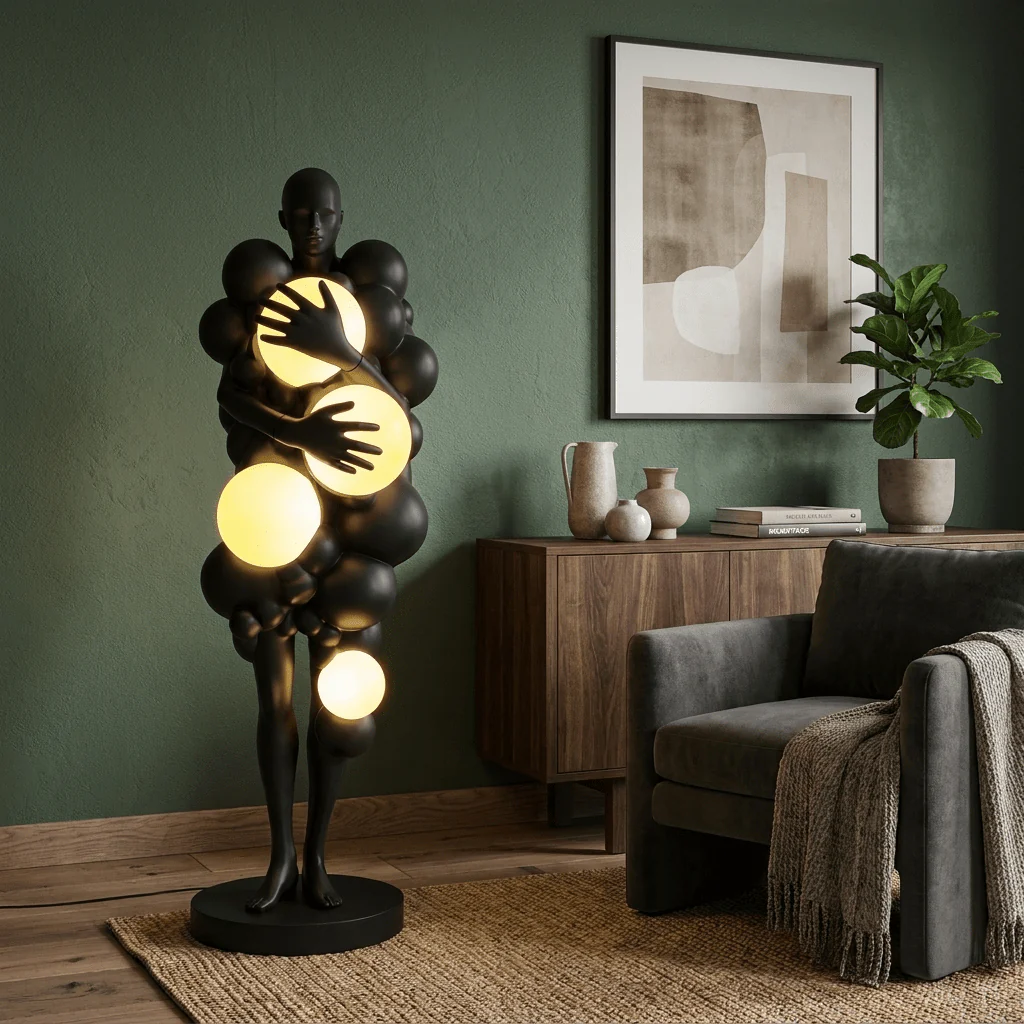 Nocturne Bloom Figure Floor Lamp - Image 7