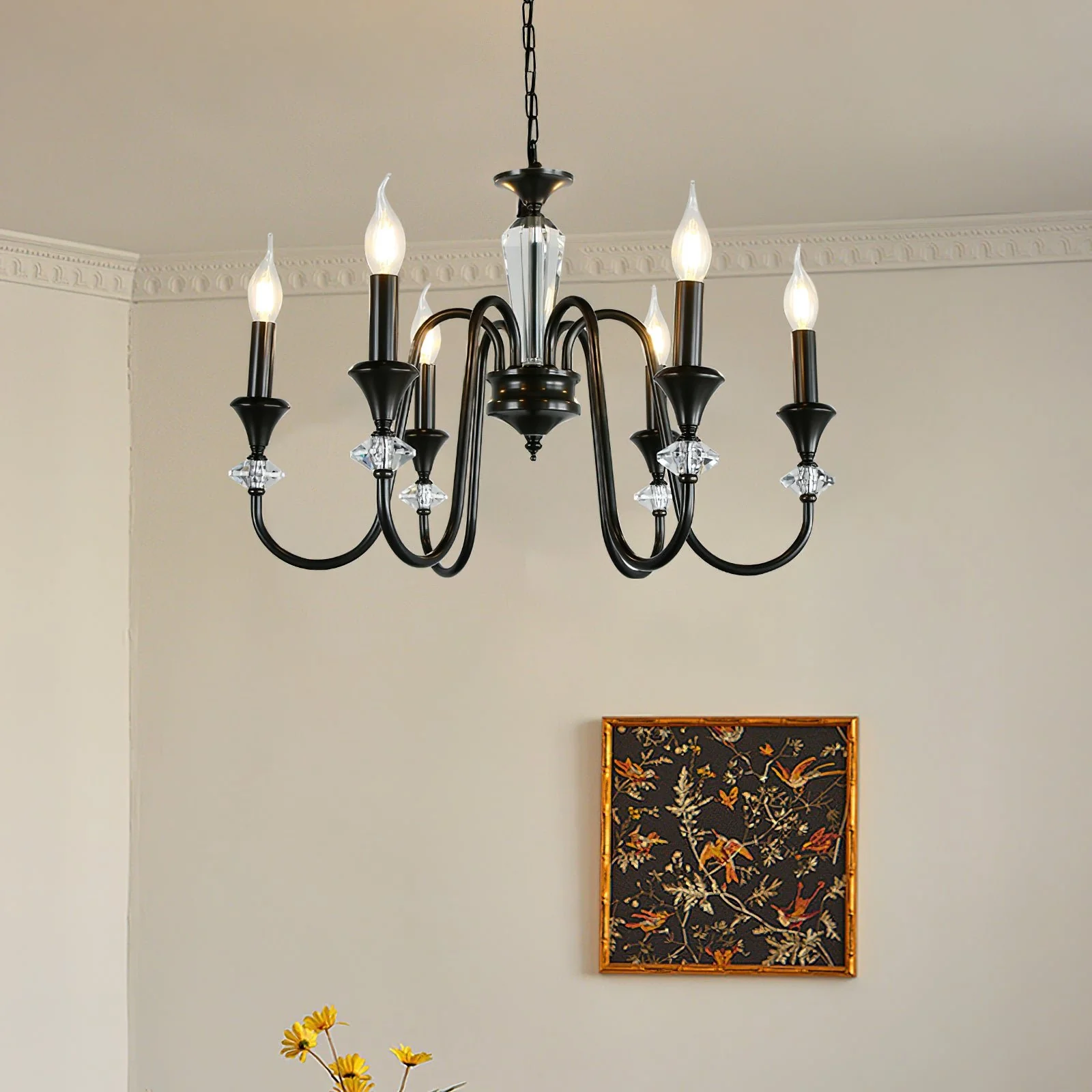Noir Candelabra Chandelier - Image 10
