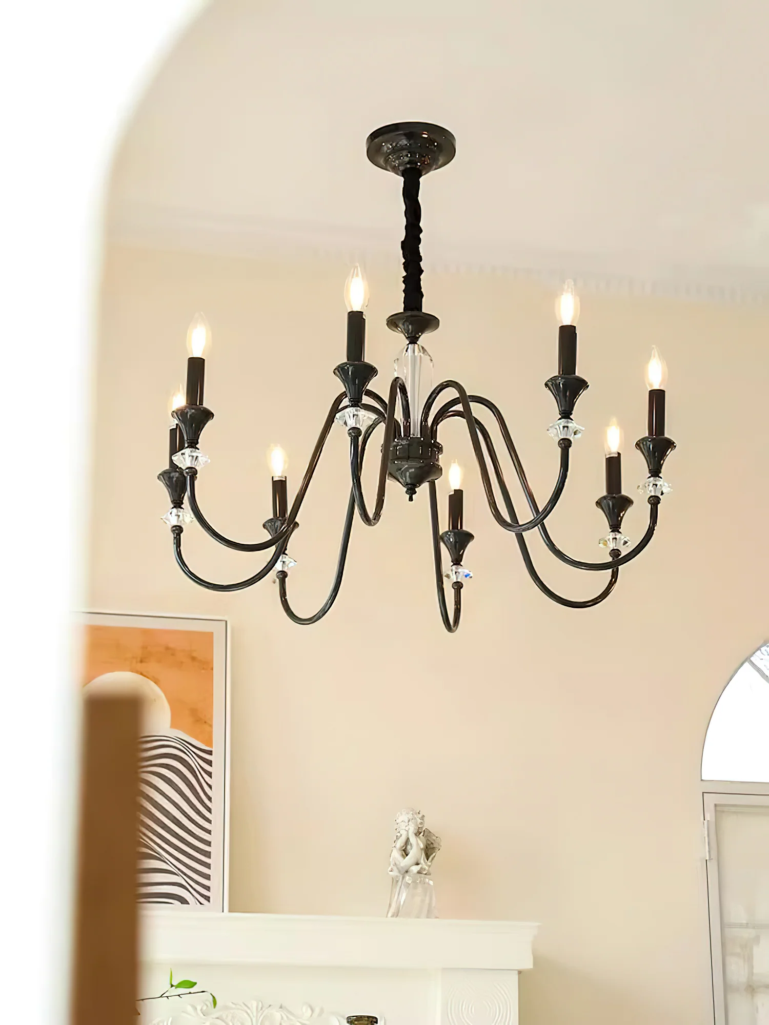 Noir Candelabra Chandelier - Image 26
