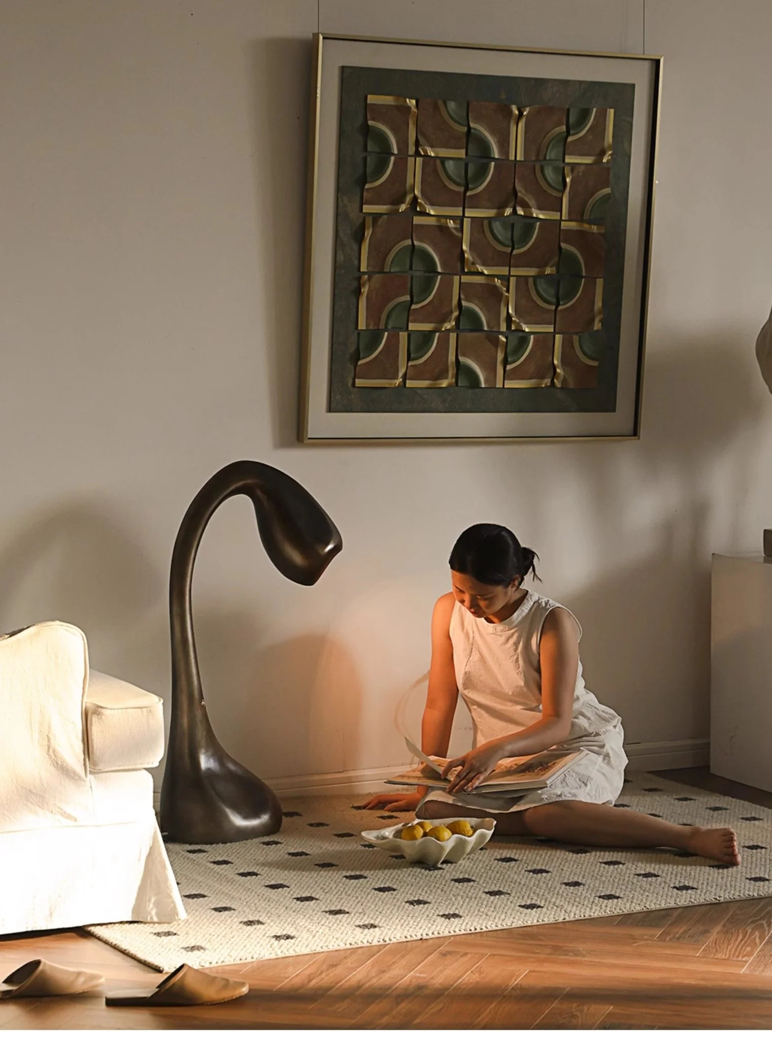 Noor Sculptural Table Lamp - Image 16