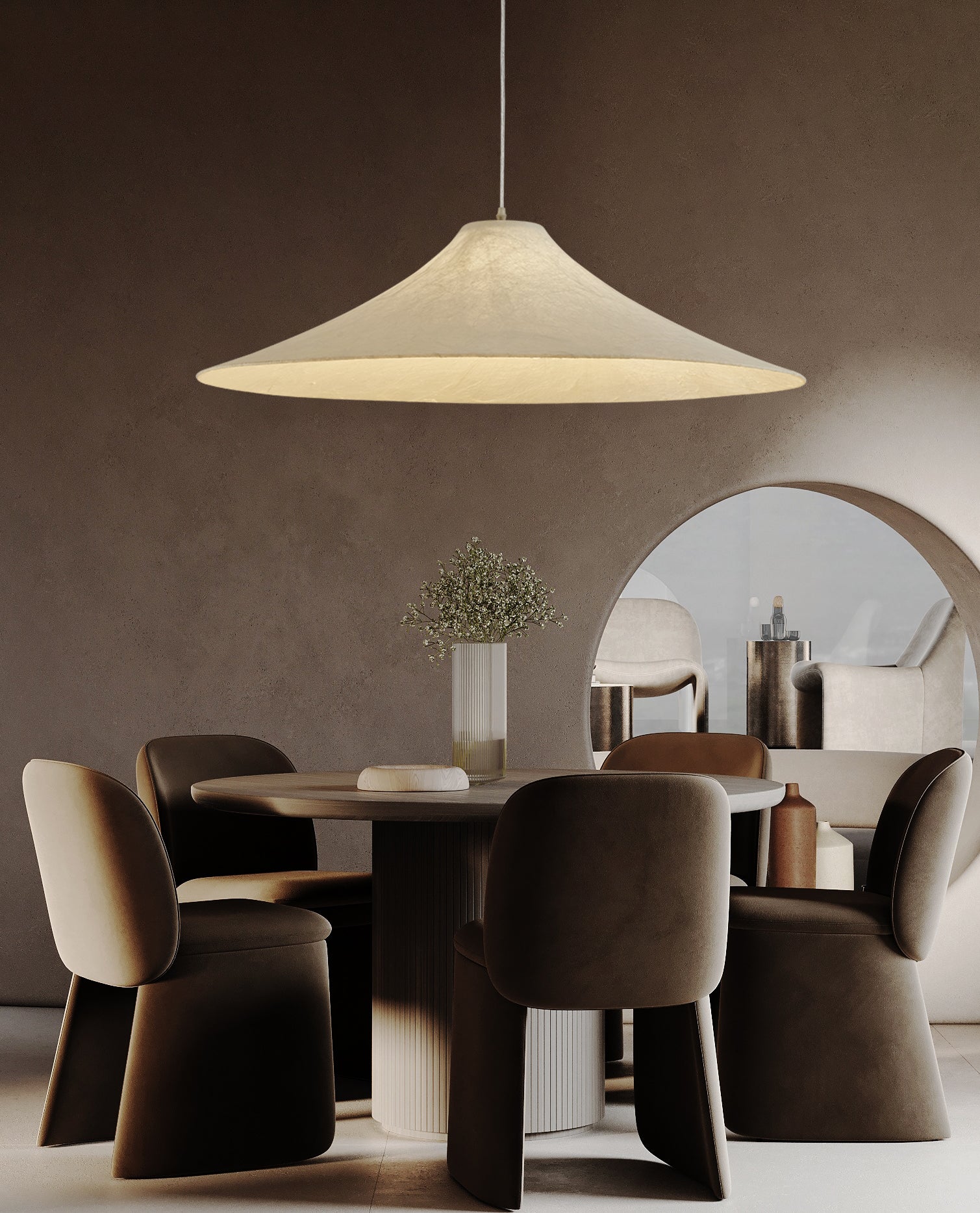 Nora Flat Pendant Lamp - Image 4