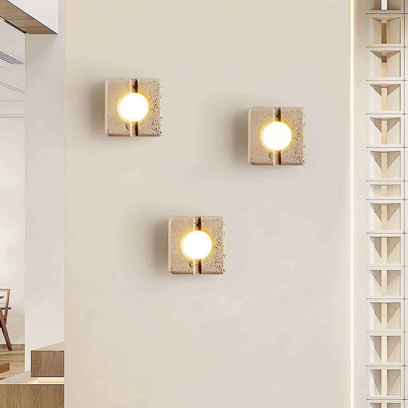 Nora Travertine Wall Light - Image 13