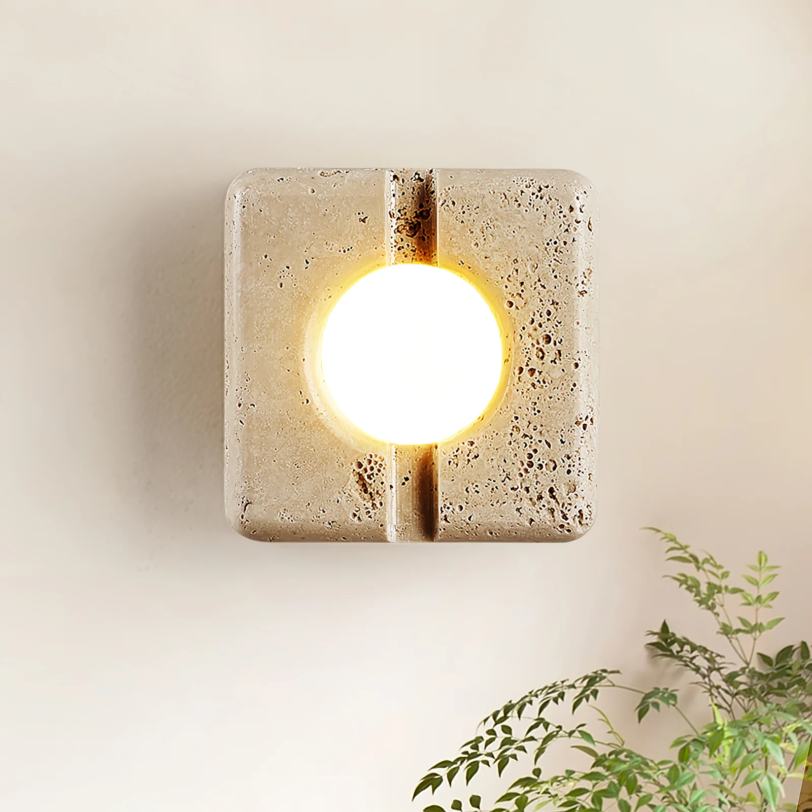Nora Travertine Wall Light - Image 2