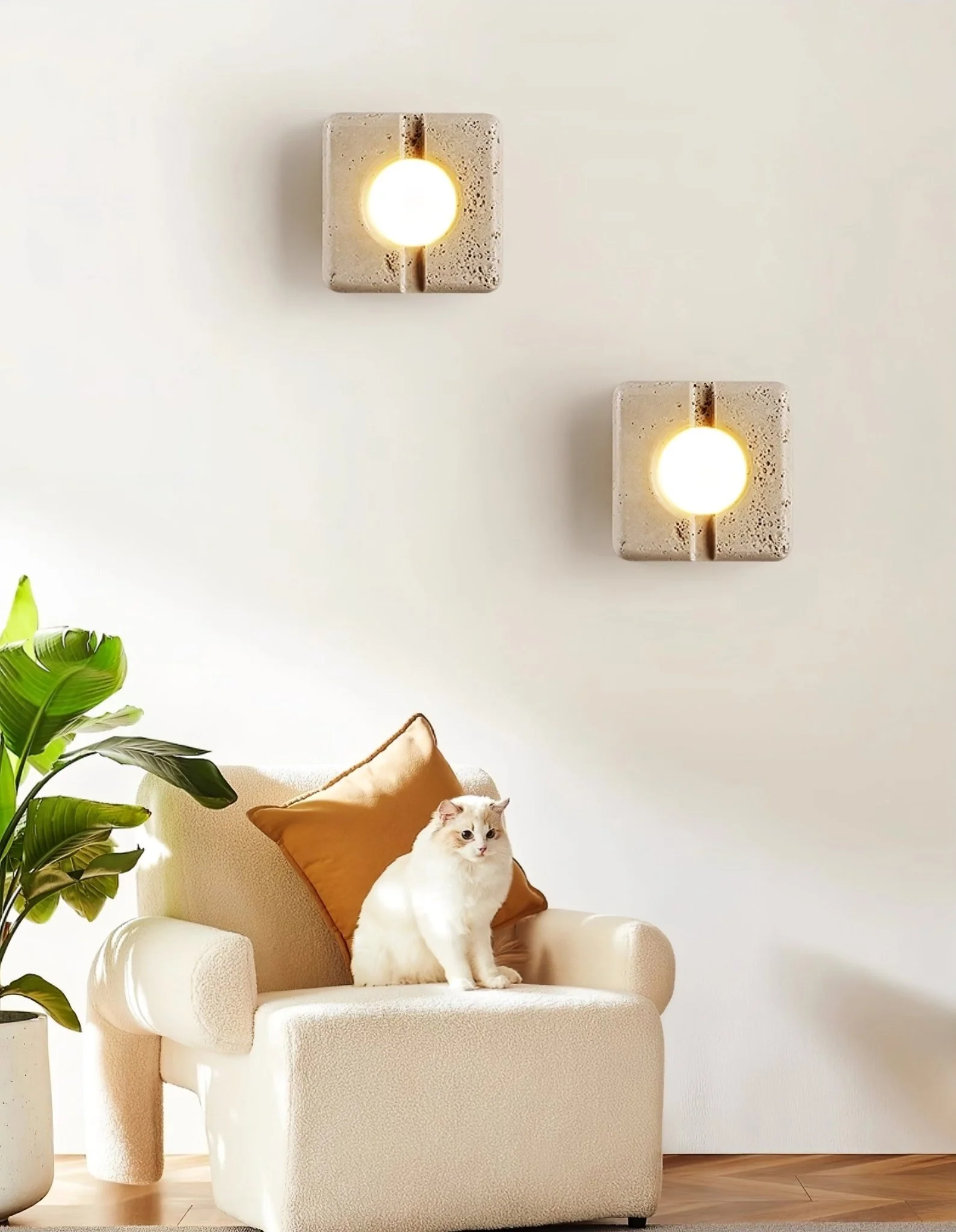 Nora Travertine Wall Light - Image 9