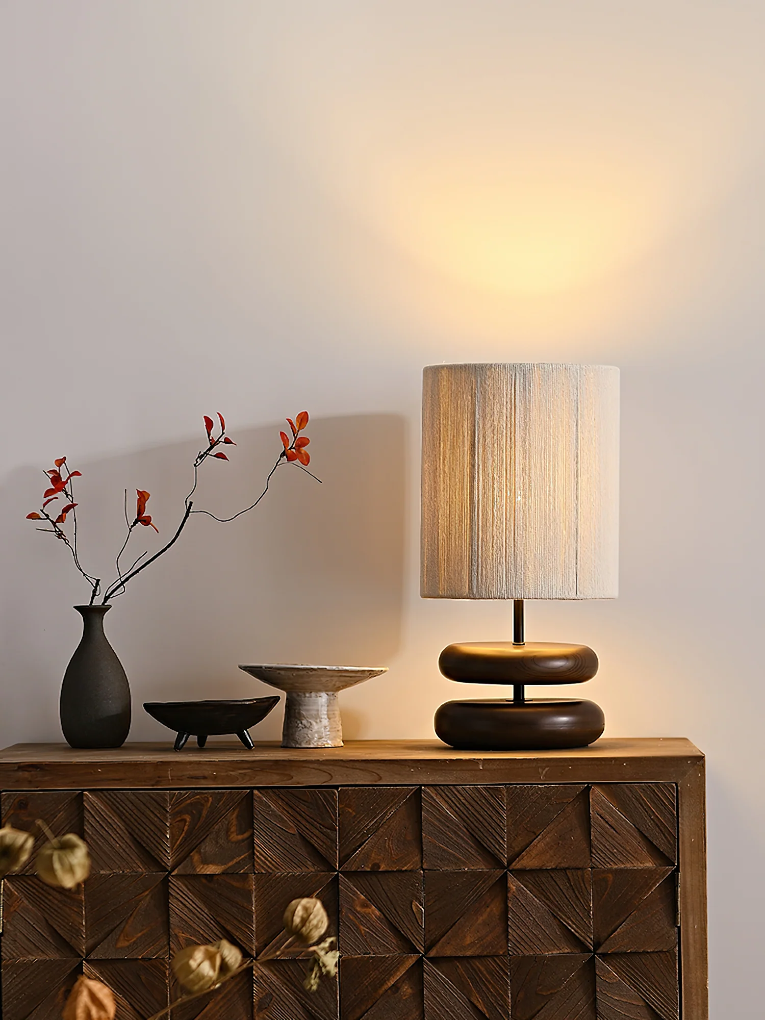 Nora Wood Table Lamp - Image 11