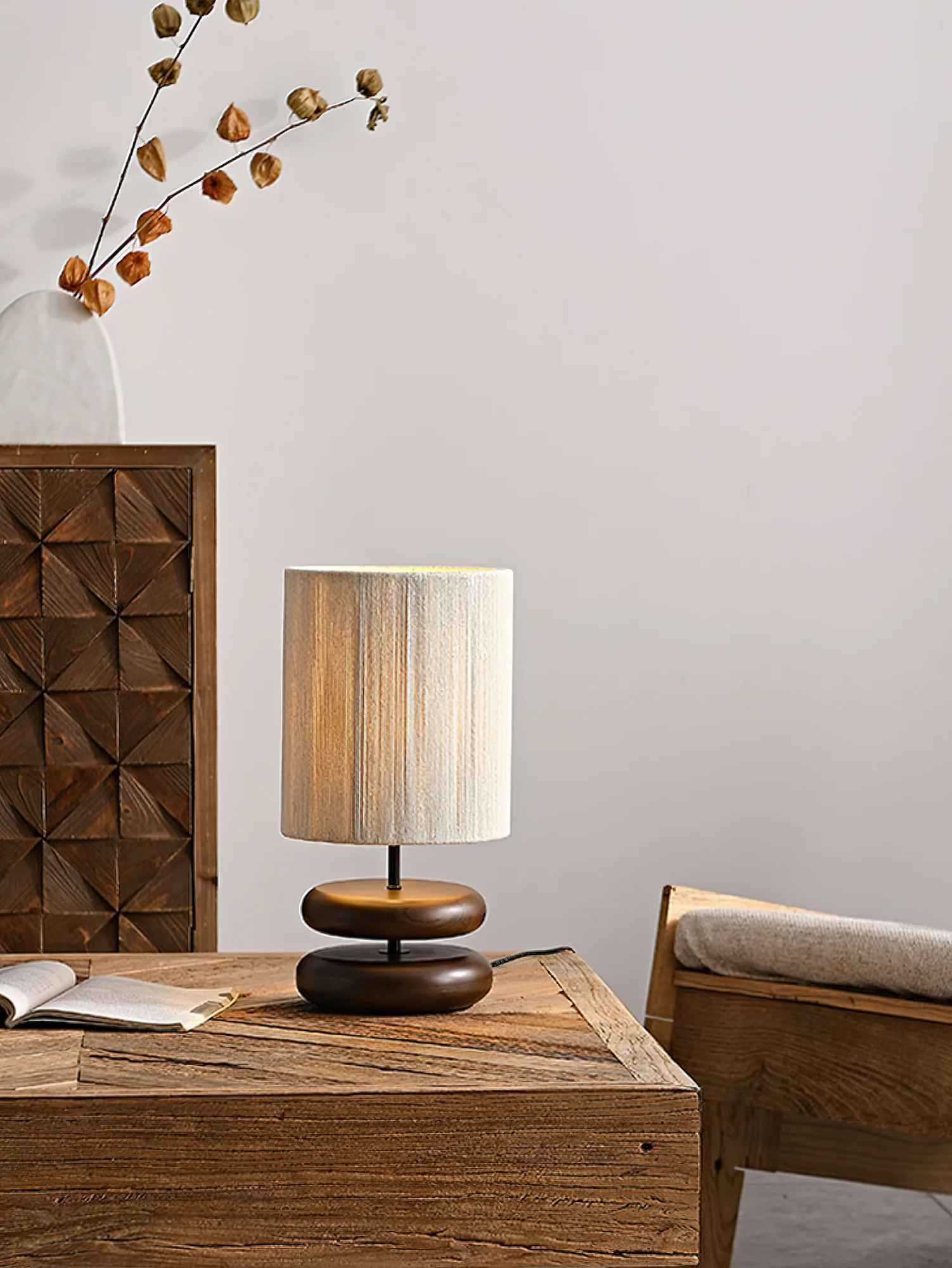 Nora Wood Table Lamp - Image 17