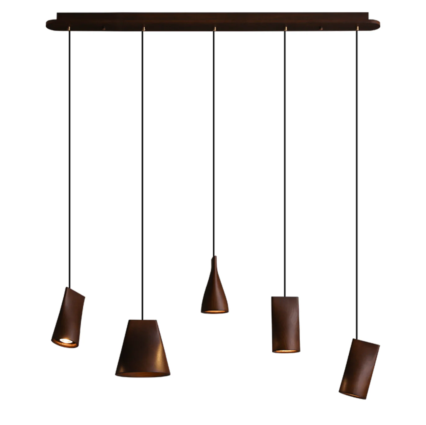 Nordic Tilted Wood Pendant Light - Image 45
