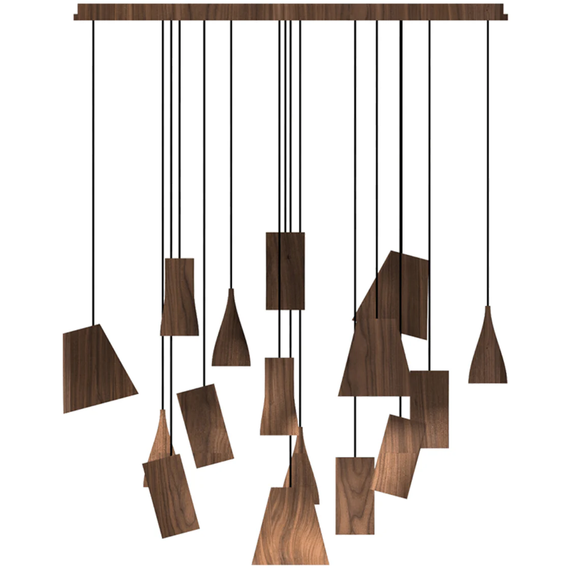 Nordic Tilted Wood Pendant Light - Image 74
