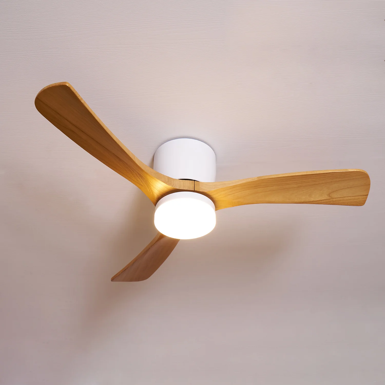 Nordic Wooden Ceiling Fan Light - Image 52