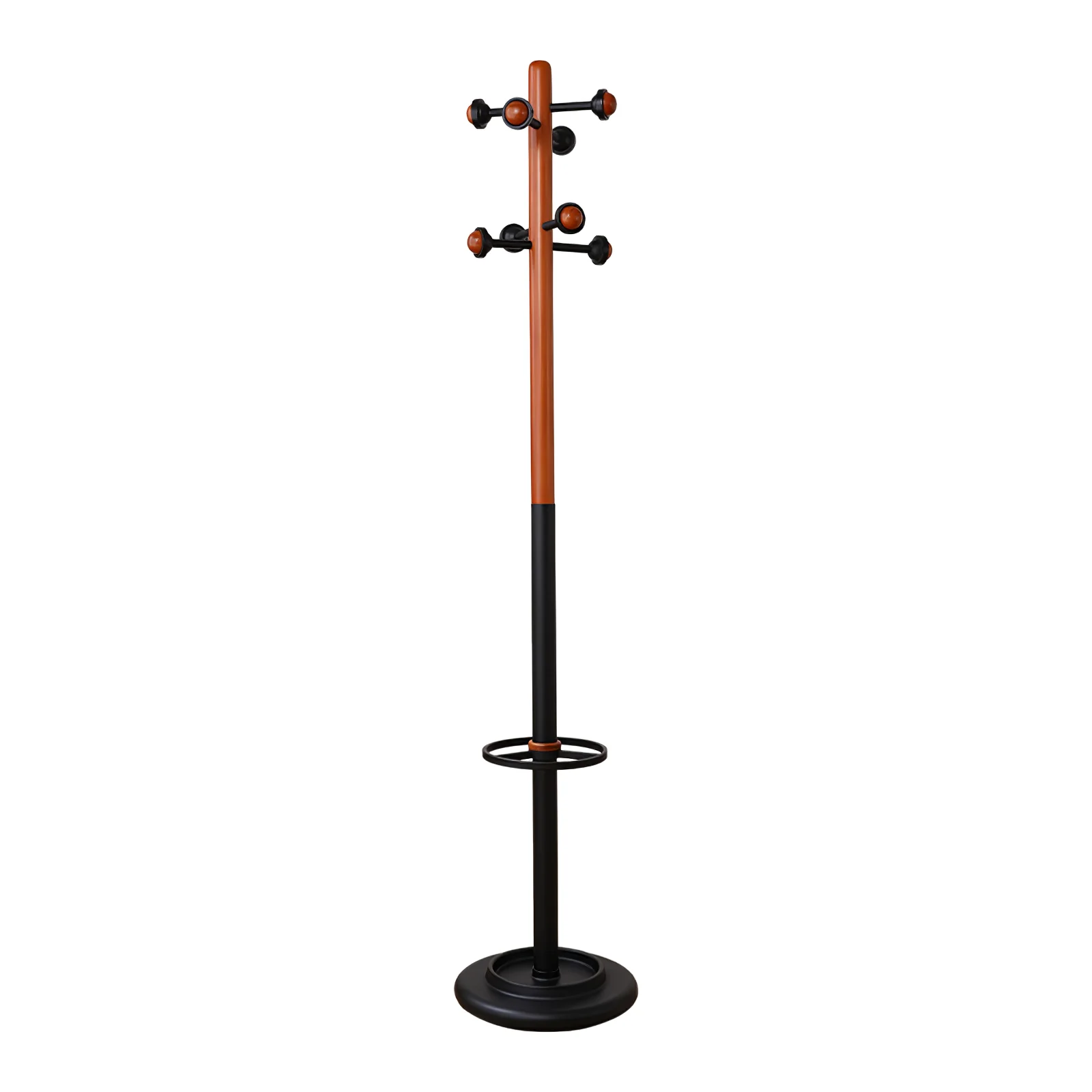 Nordic Wooden Coat Rack - Image 3