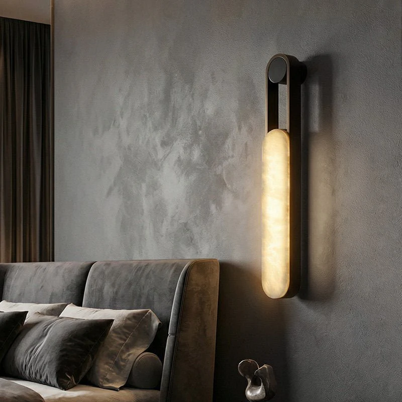 Norix Alabaster Frame Wall Light - Image 3