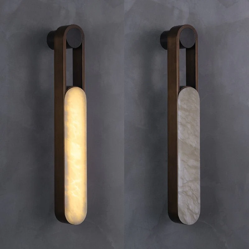 Norix Alabaster Frame Wall Light - Image 6