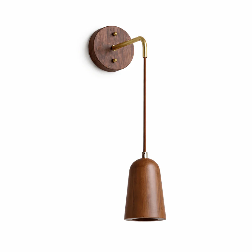 Norvyn Wood Drop Wall Lamp - Image 15