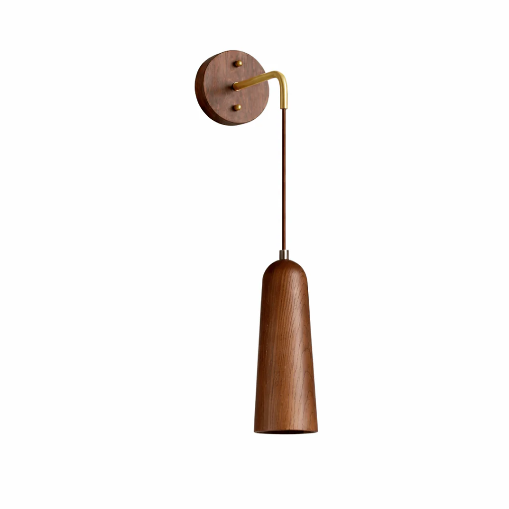 Norvyn Wood Drop Wall Lamp - Image 16