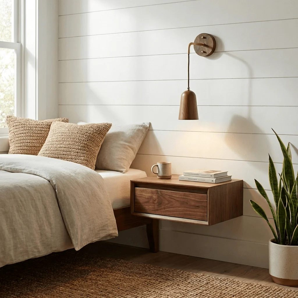 Norvyn Wood Drop Wall Lamp - Image 5