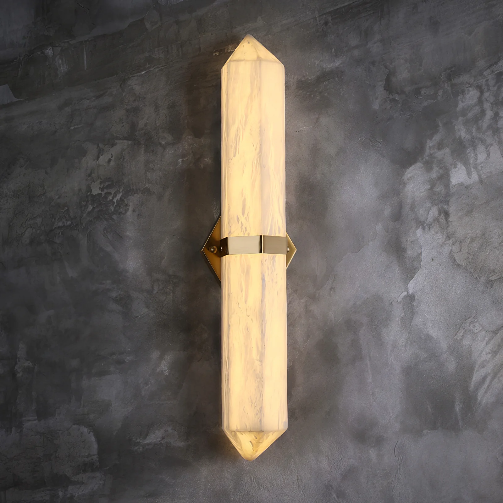 Alabaster Obelisk Wall Sconce - Image 11
