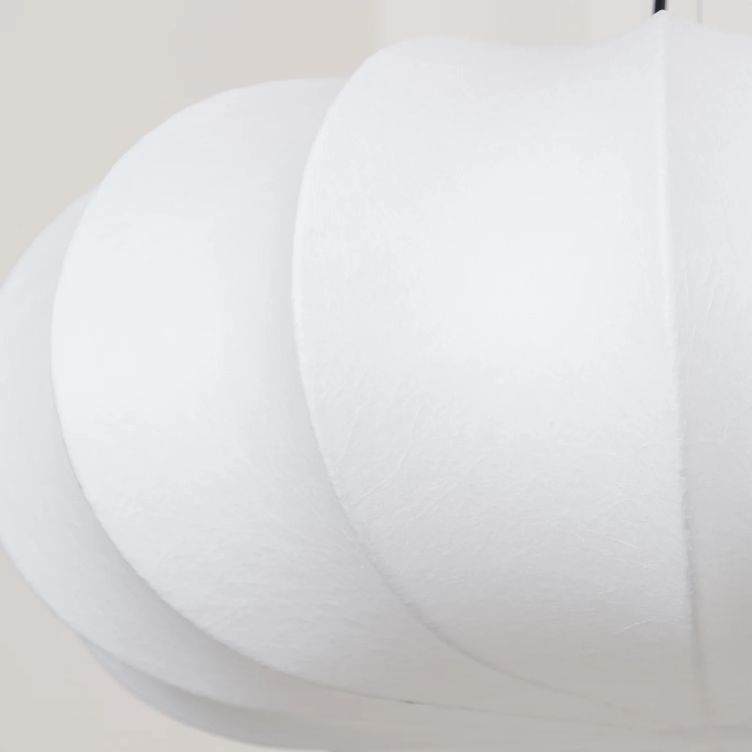 Oblate Silk Pendant Lamp - Image 9